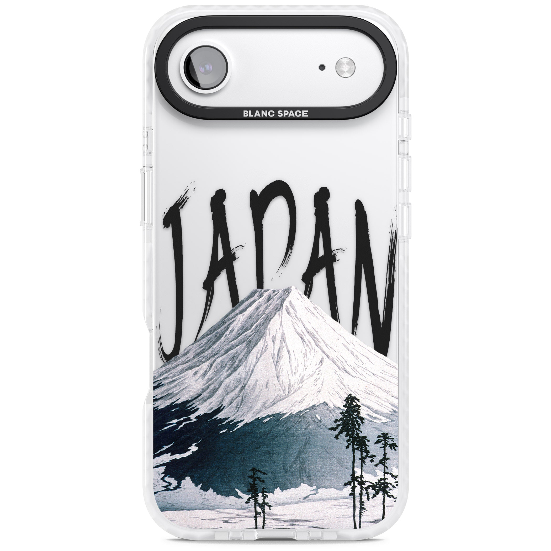 Mount Fuji Cutout iPhone 17 Air Impact Clear Phone Case