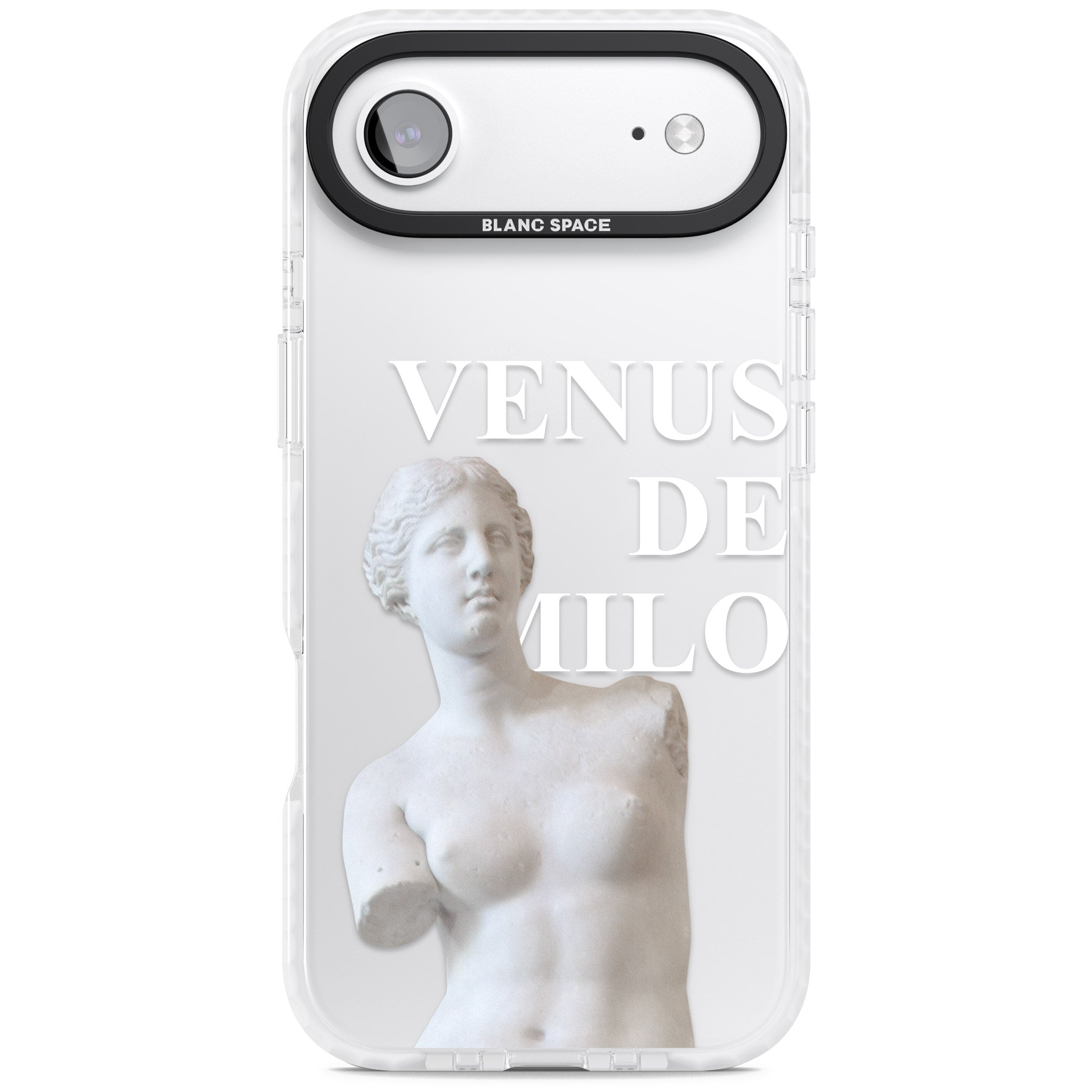 Venus De Milo Cutout iPhone 17 Air Impact Clear Phone Case