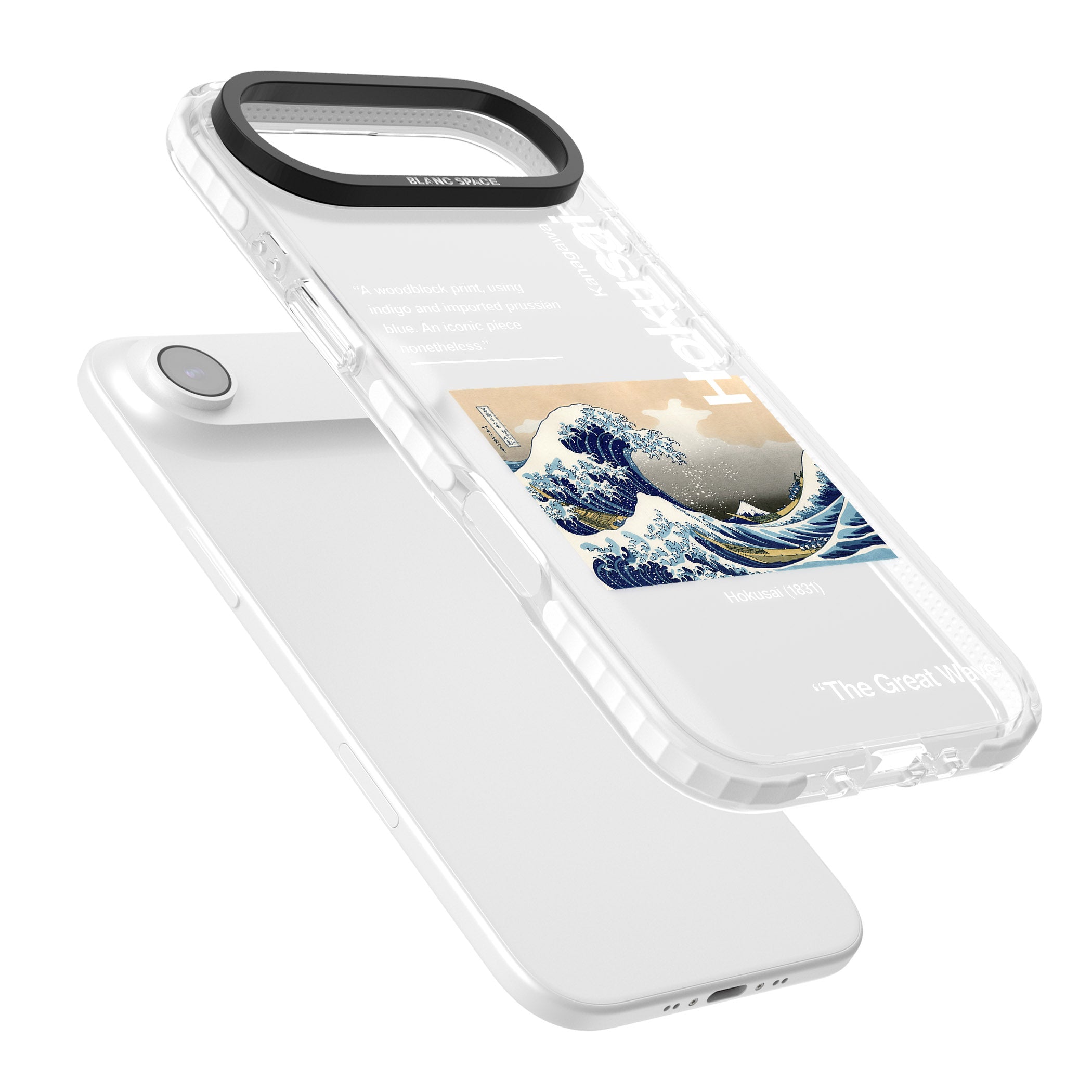 The Great Wave iPhone 17 Air Impact Clear Phone Case Colours