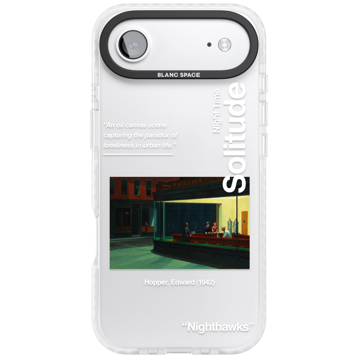 Nighthawks iPhone Air Impact Clear Phone Case front