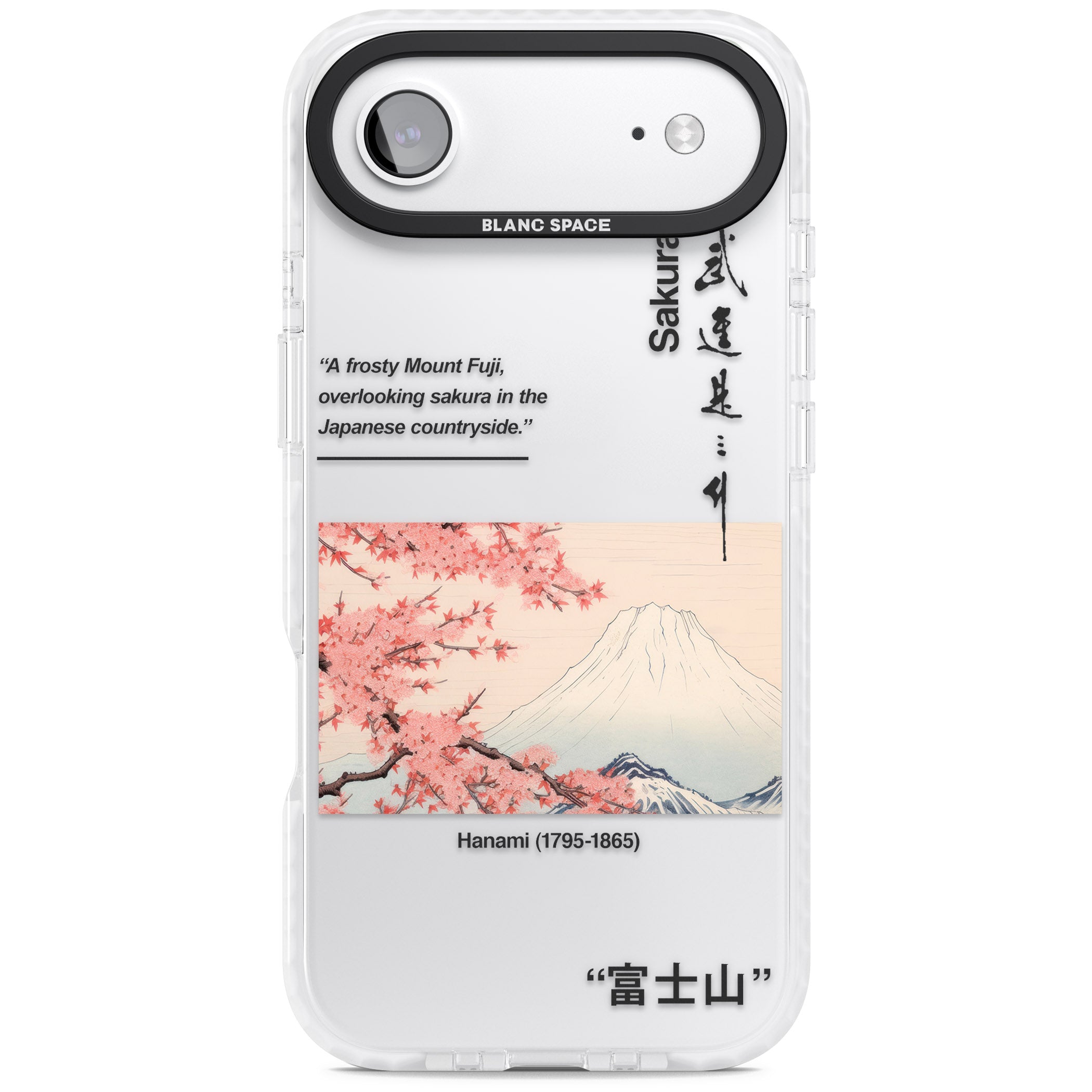 Hanami iPhone 17 Air Impact Clear Phone Case