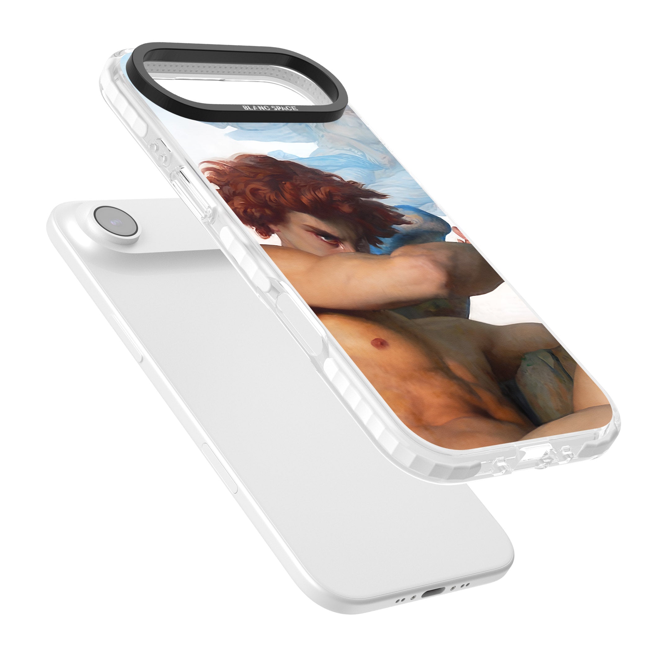 The Fallen Angel iPhone 17 Air Impact Clear Phone Case Colours