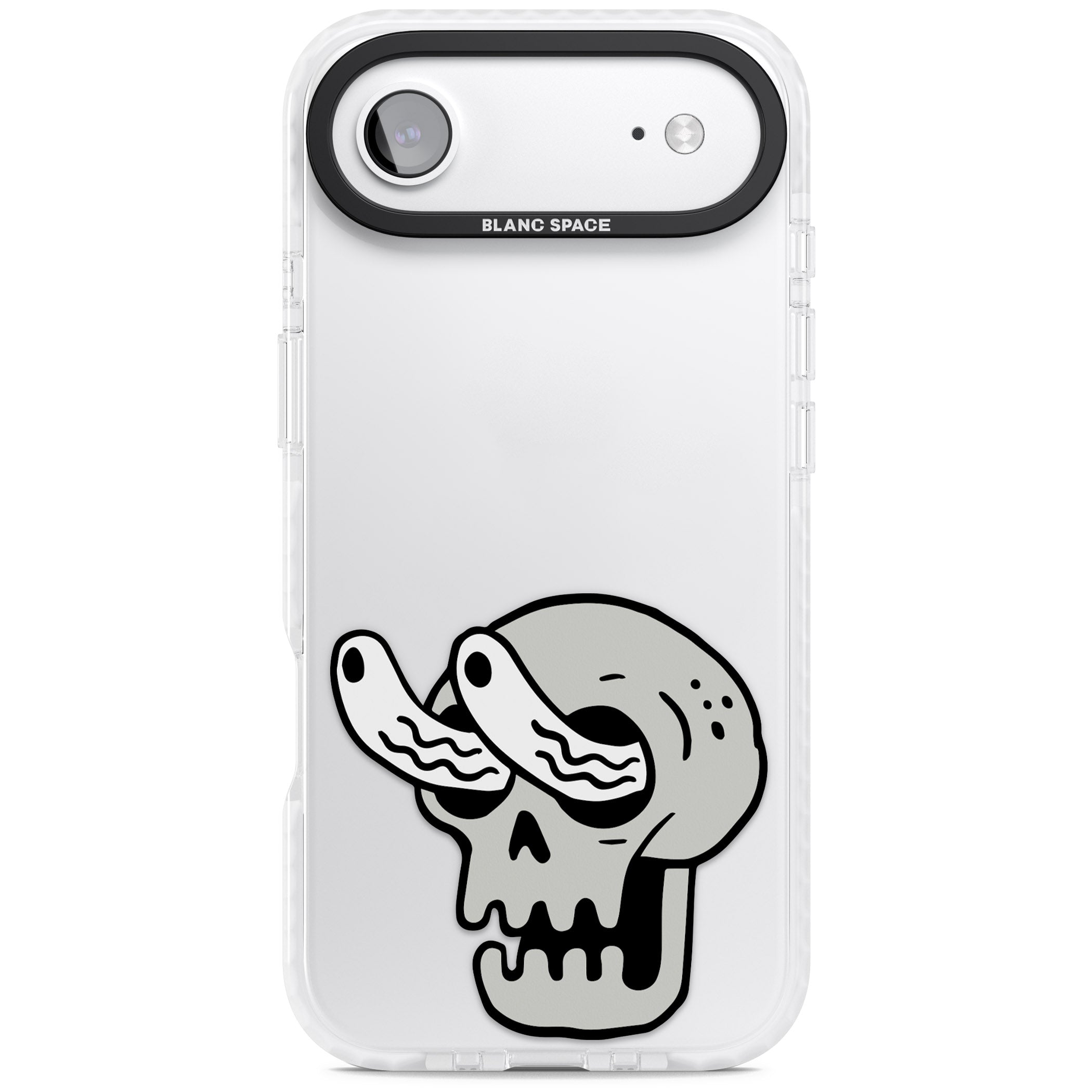 Skull Eyes iPhone 17 Air Impact Clear Phone Case