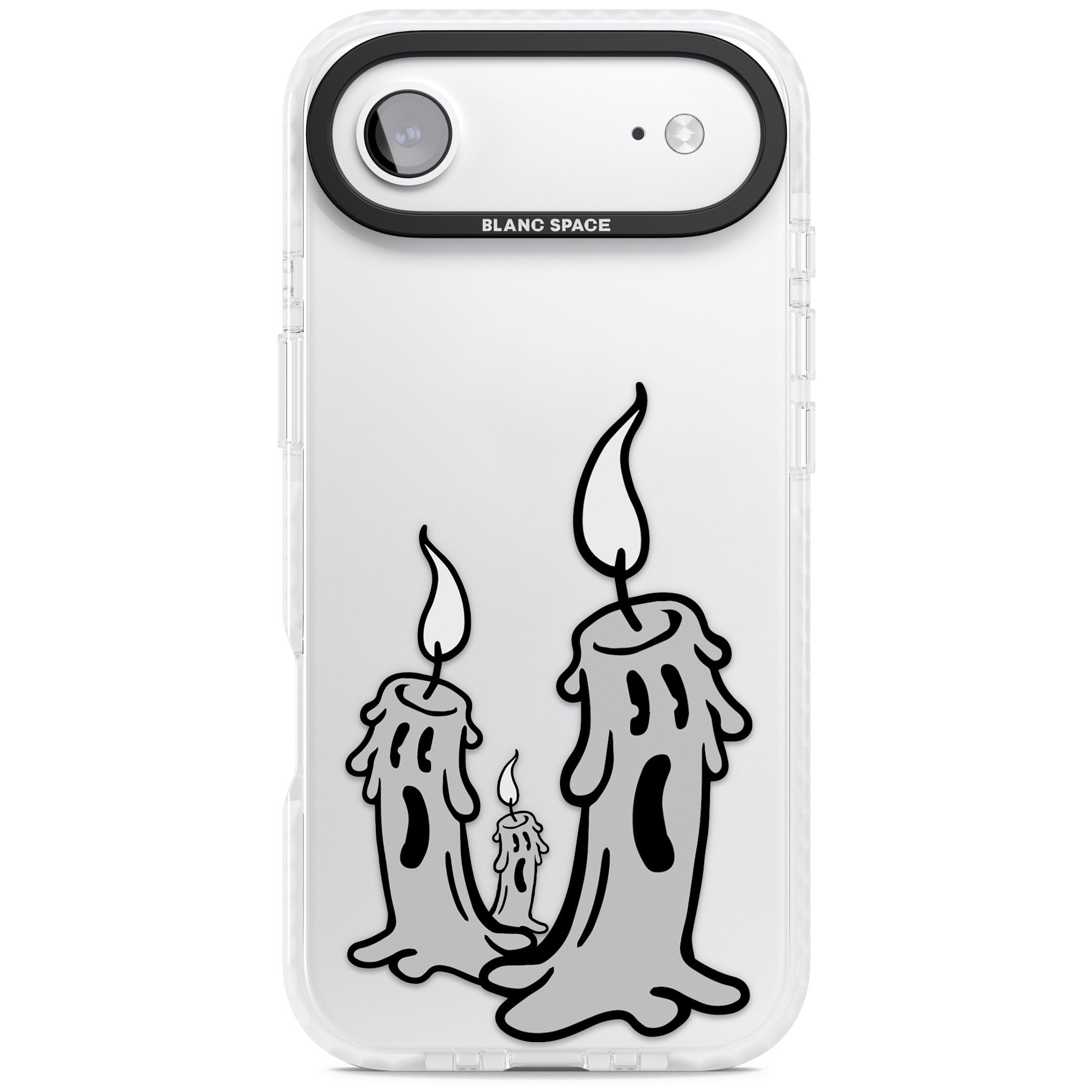 Candle Lit iPhone 17 Air Impact Clear Phone Case