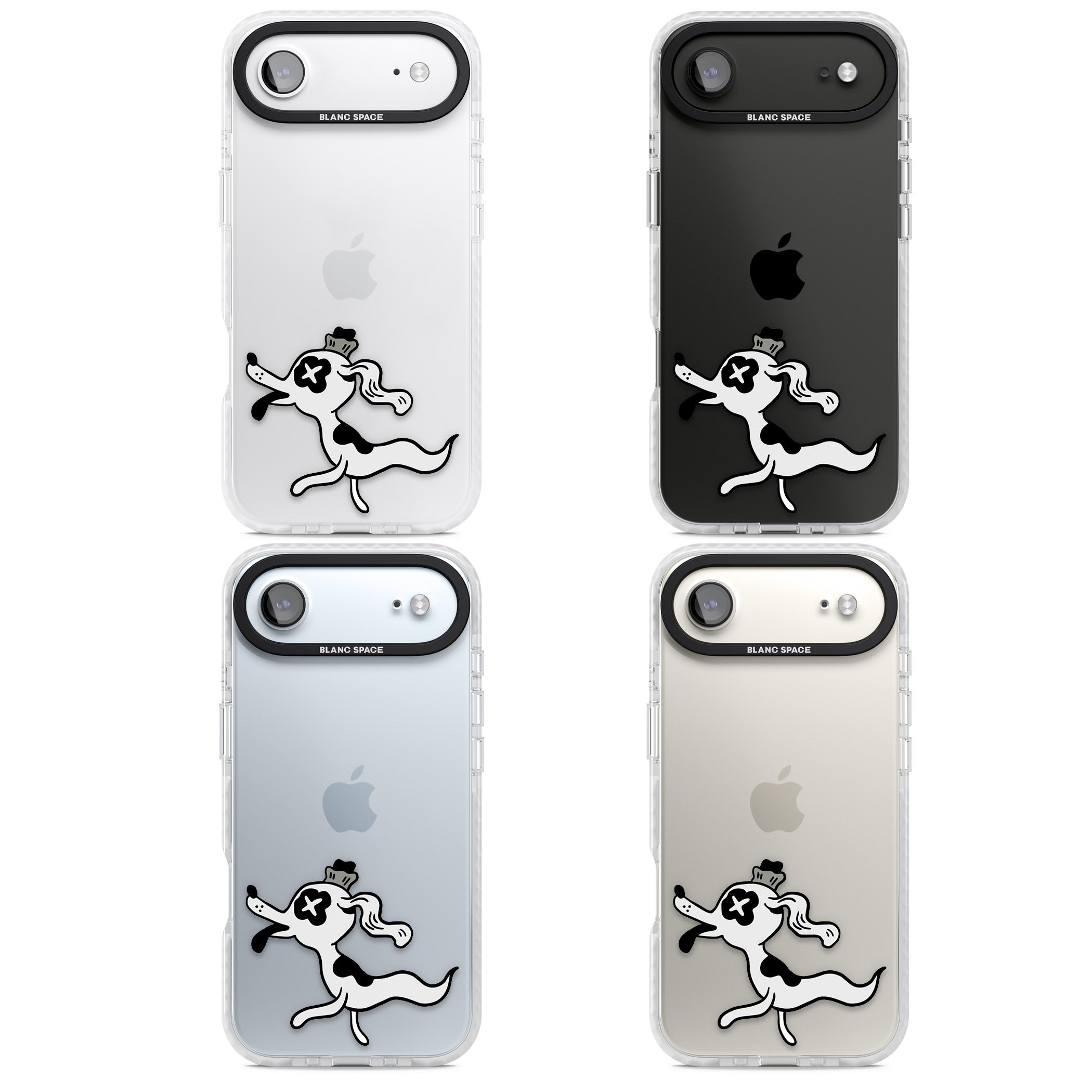 Dog Spirit iPhone 17 Air Impact Clear Phone Case APT Impact Protection