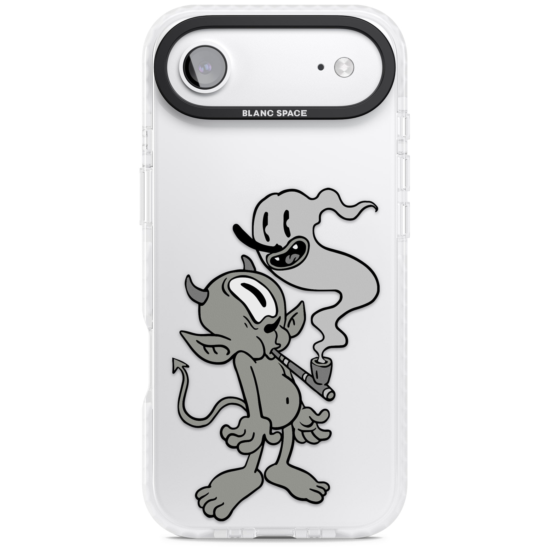 Pipe Goblin iPhone 17 Air Impact Clear Phone Case