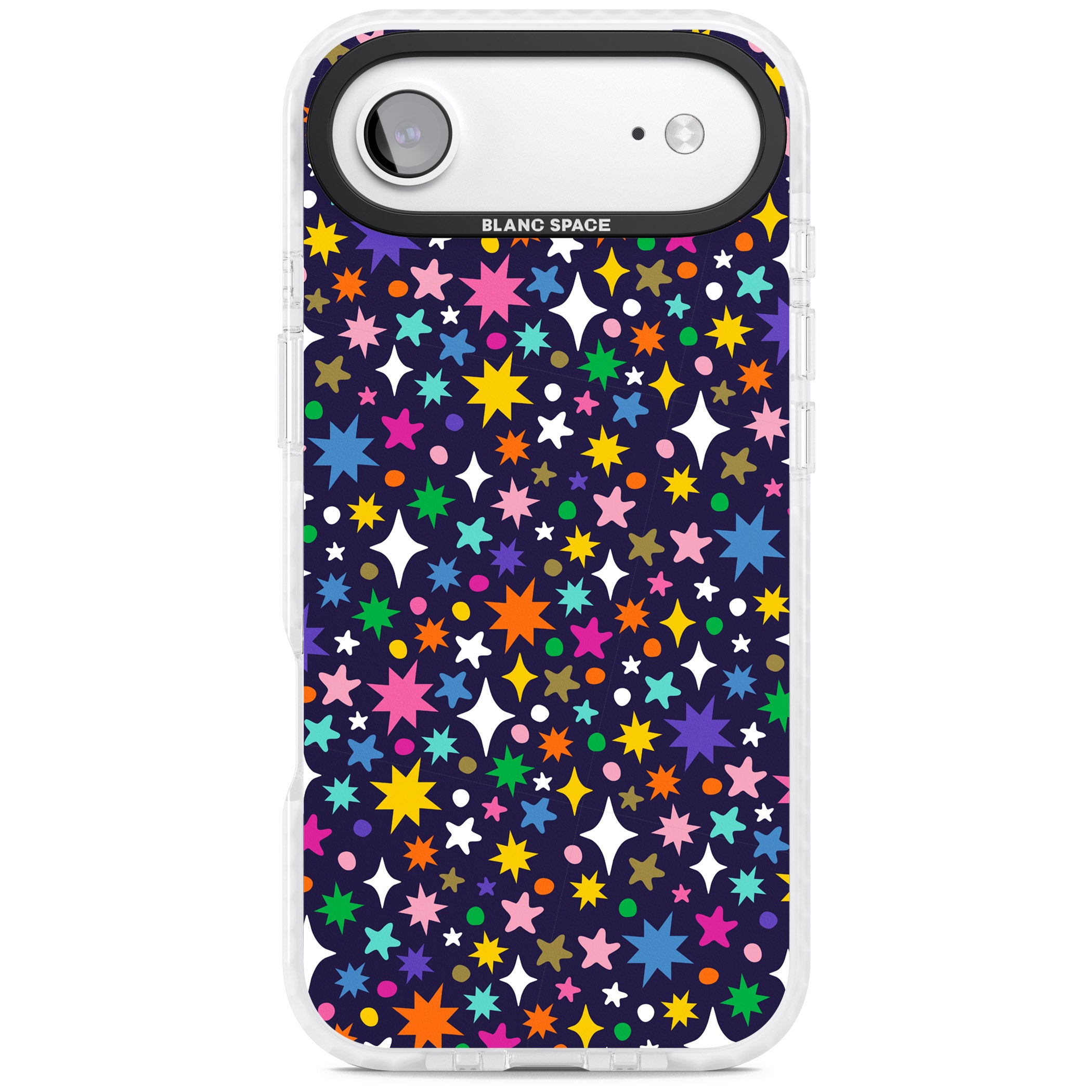 Rainbow Starburst (Purple) iPhone 17 Air Impact Clear Phone Case