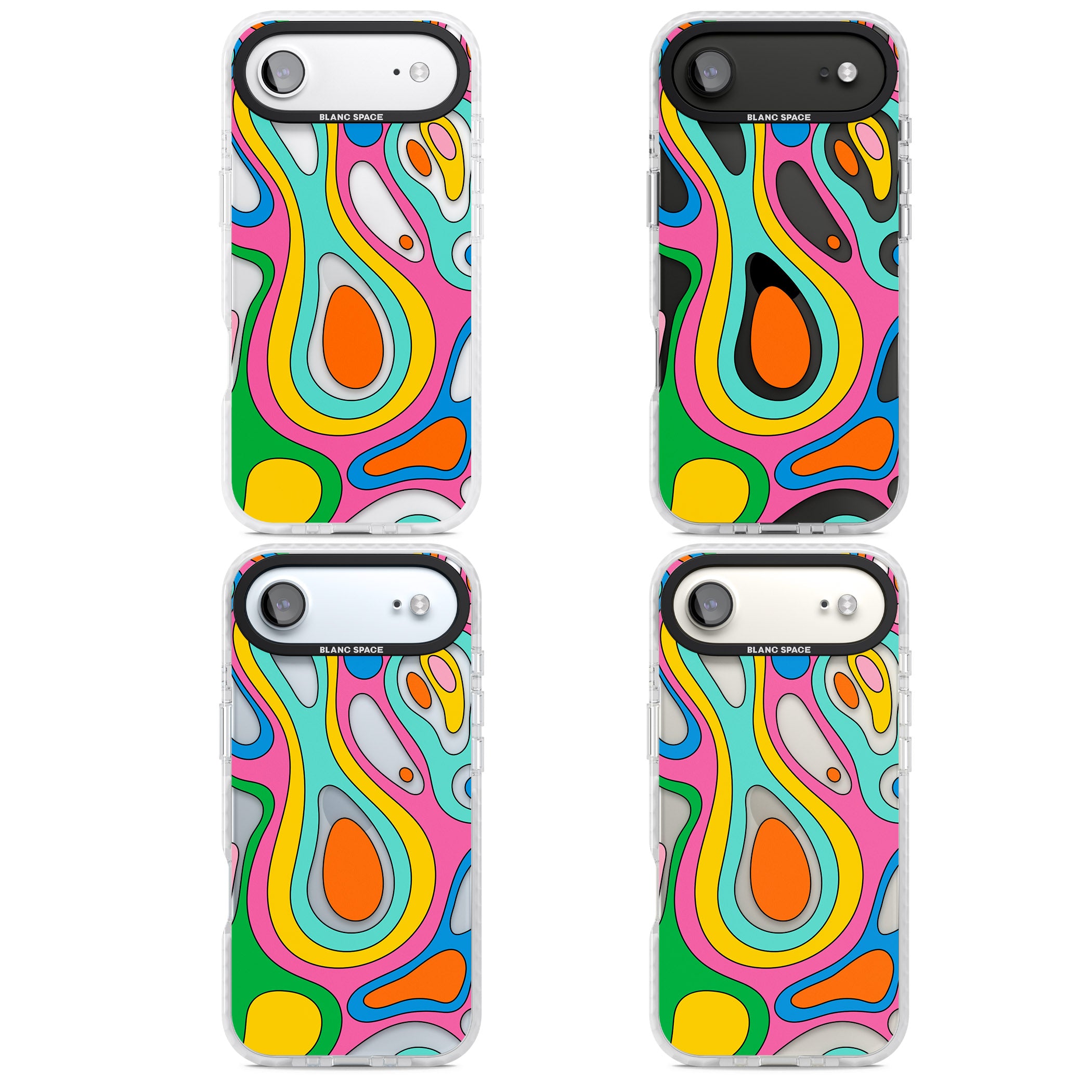 Dreams & Grooves iPhone 17 Air Impact Clear Phone Case APT Impact Protection