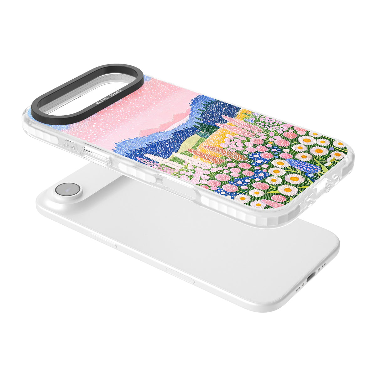 Valley Horizon iPhone Air Impact Clear Phone Case angled