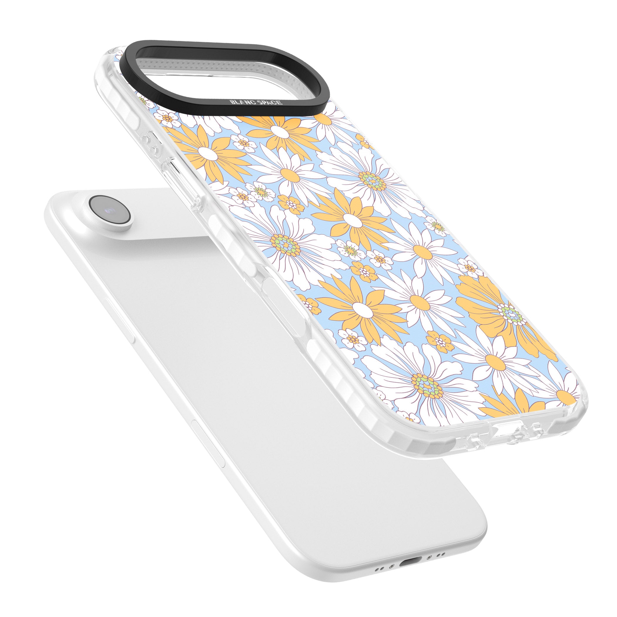 Summers Day Flower Mix iPhone 17 Air Impact Clear Phone Case Colours