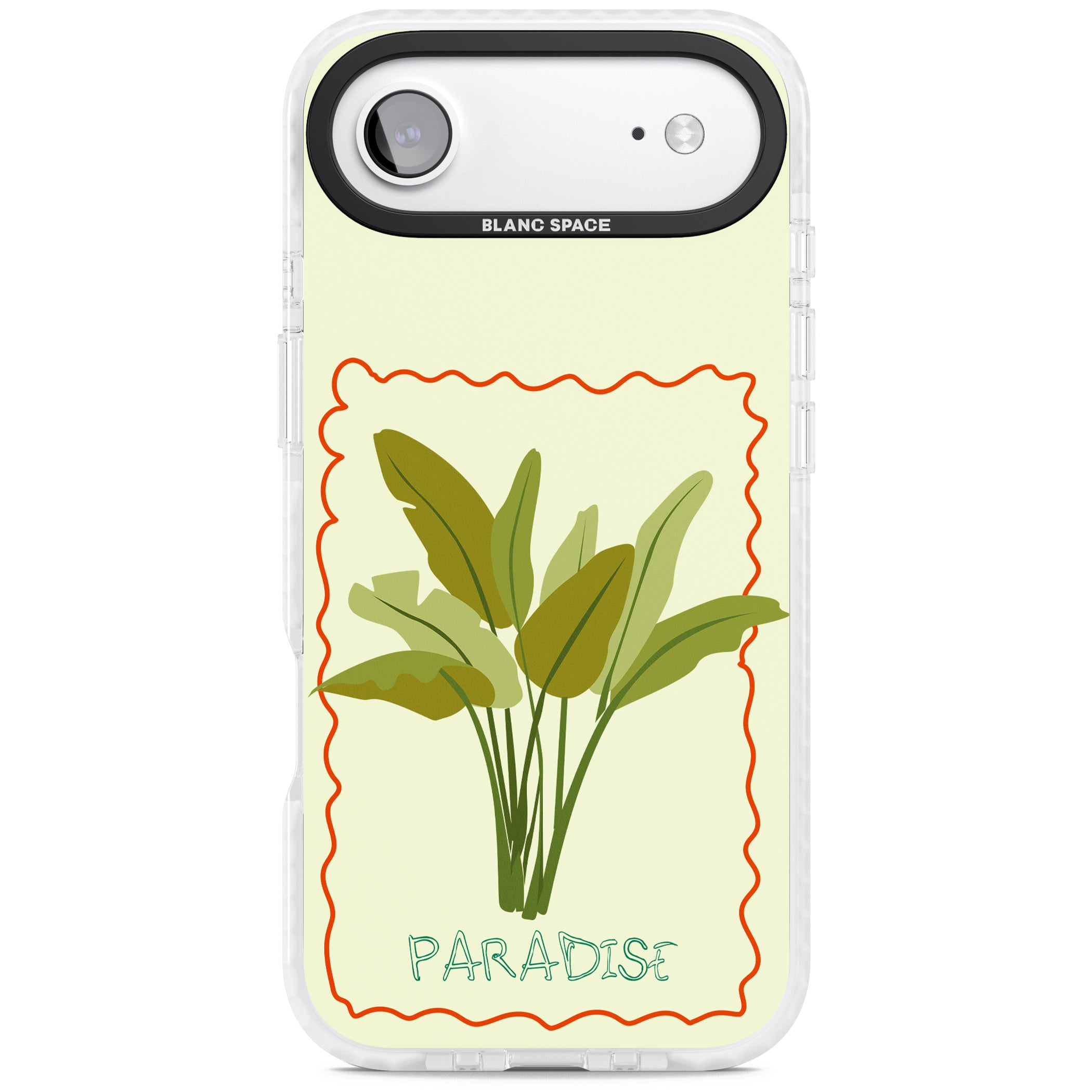 Paradies Plant iPhone 17 Air Impact Clear Phone Case