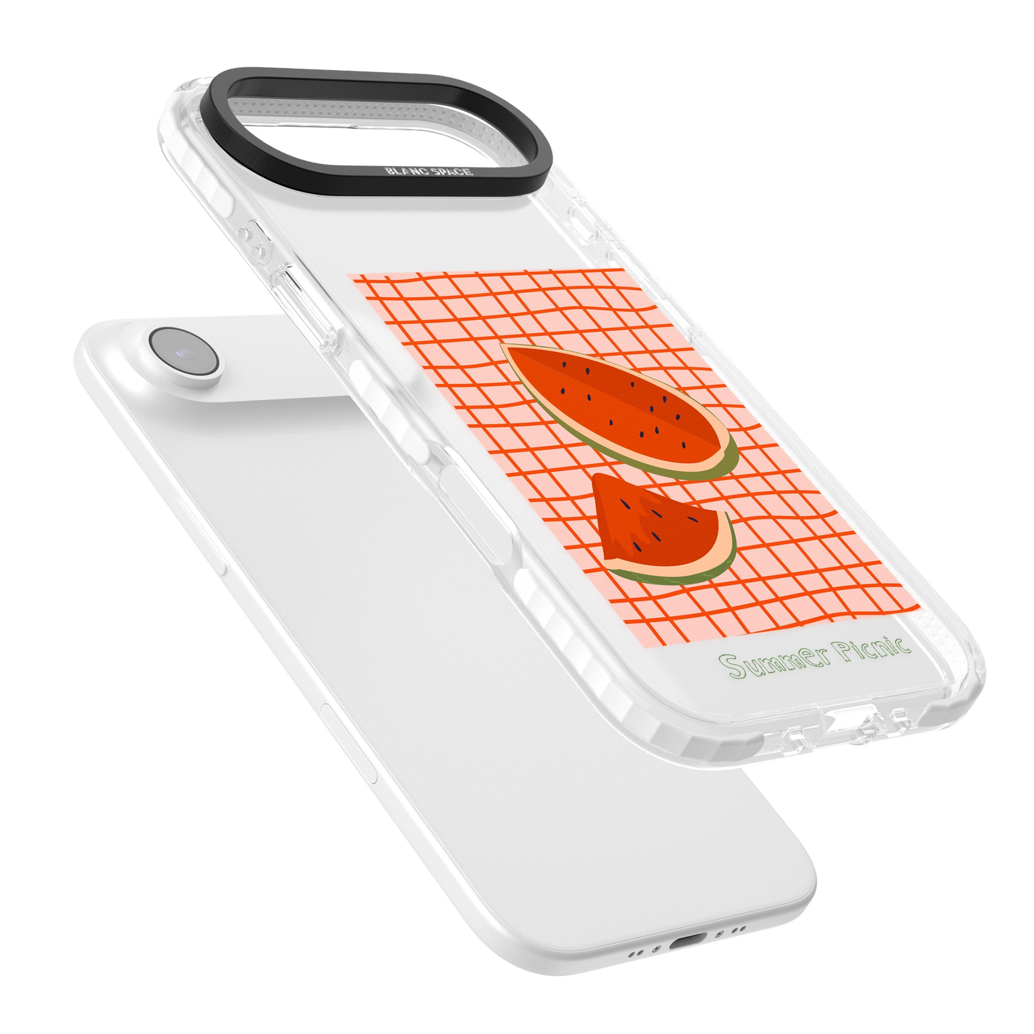 Summer Picnic iPhone 17 Air Impact Clear Phone Case Colours