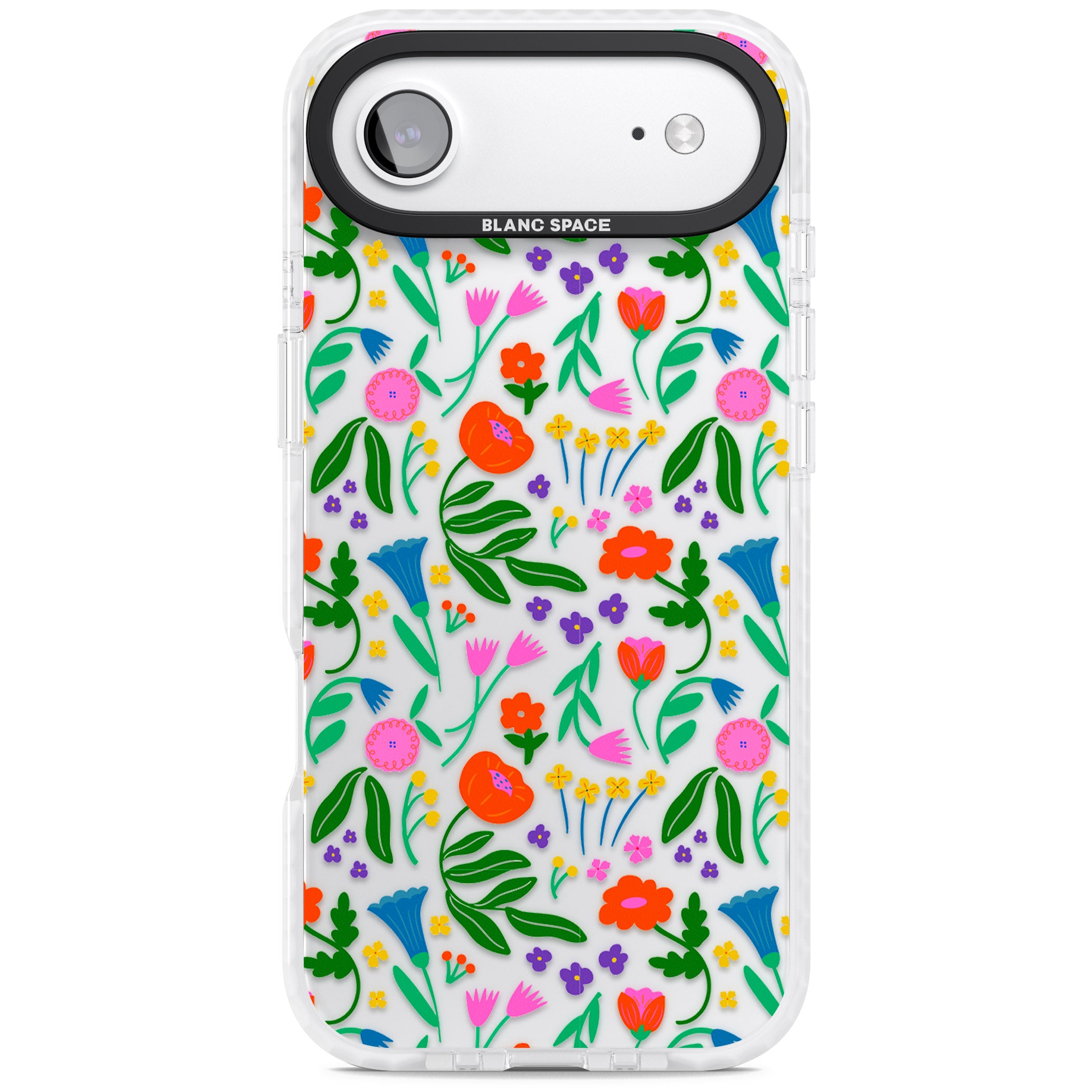 Summer Floral Fiesta iPhone 17 Air Impact Clear Phone Case