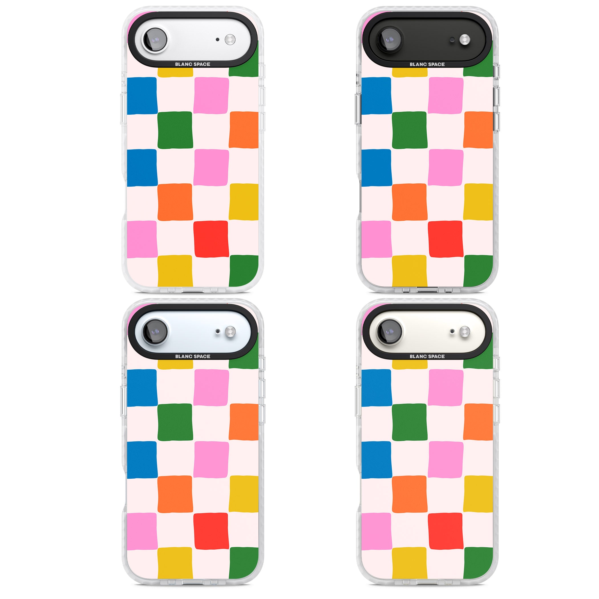 Colour Checked iPhone 17 Air Impact Clear Phone Case APT Impact Protection