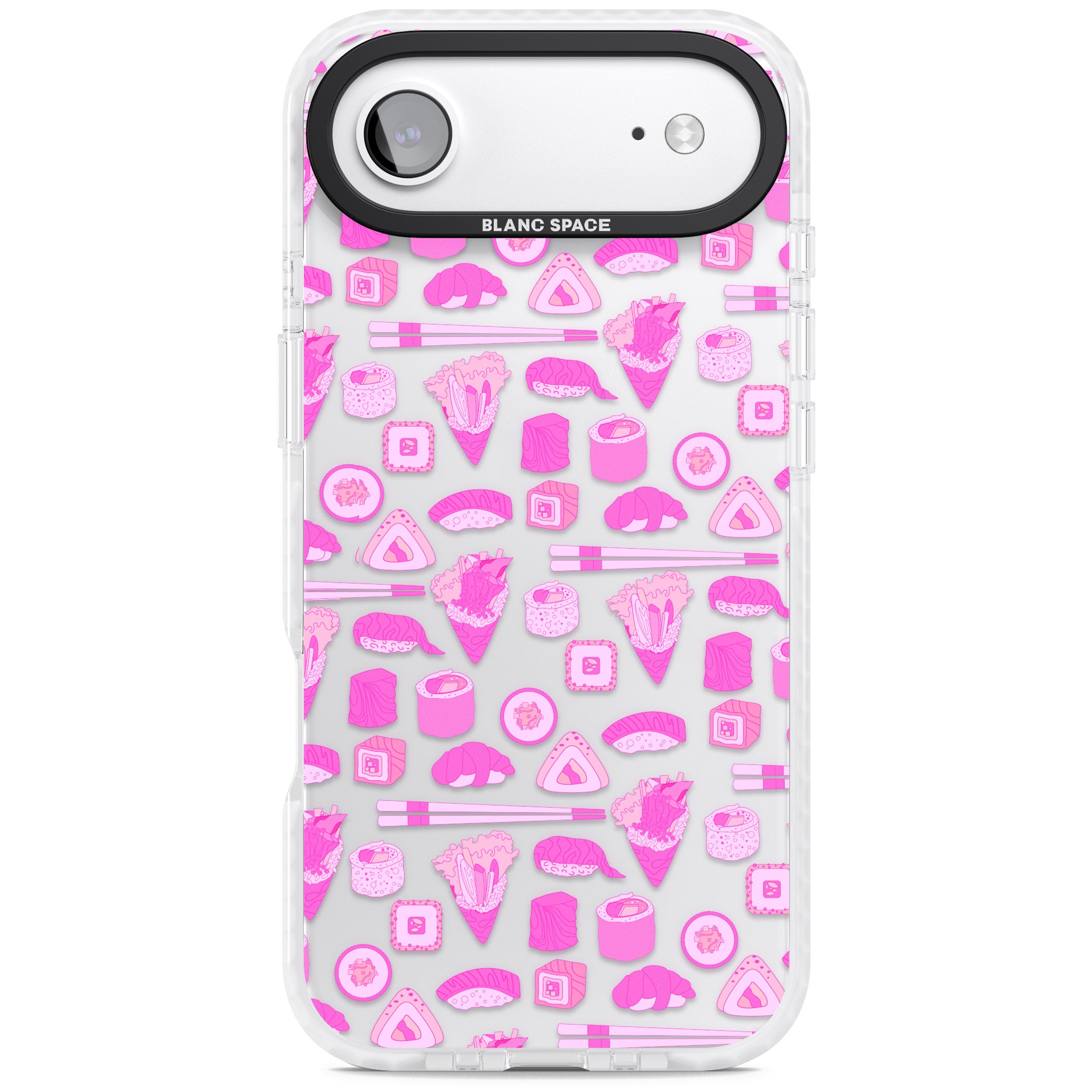 Pink Sushi Pop iPhone 17 Air Impact Clear Phone Case