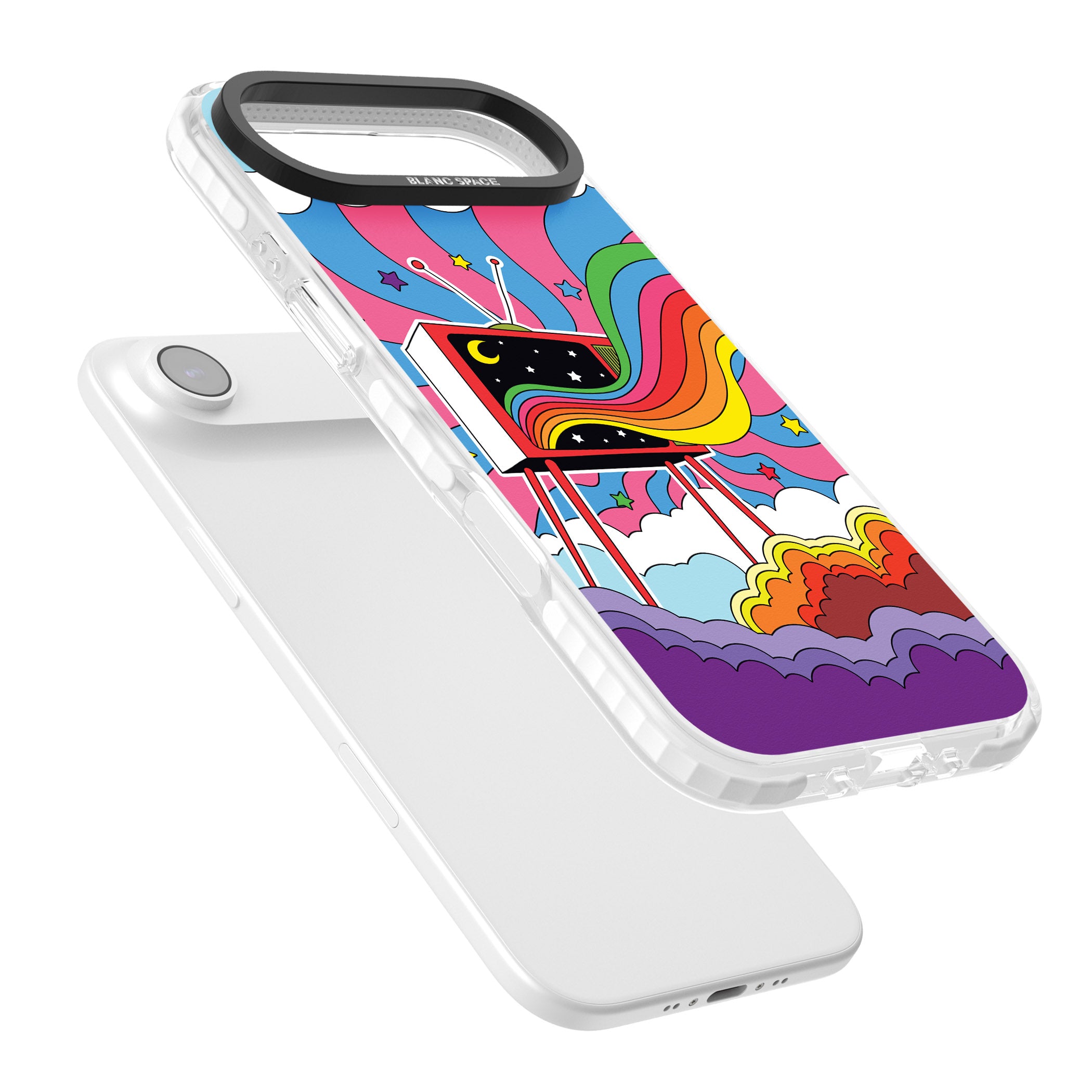 Tv Captivation iPhone 17 Air Impact Clear Phone Case Colours