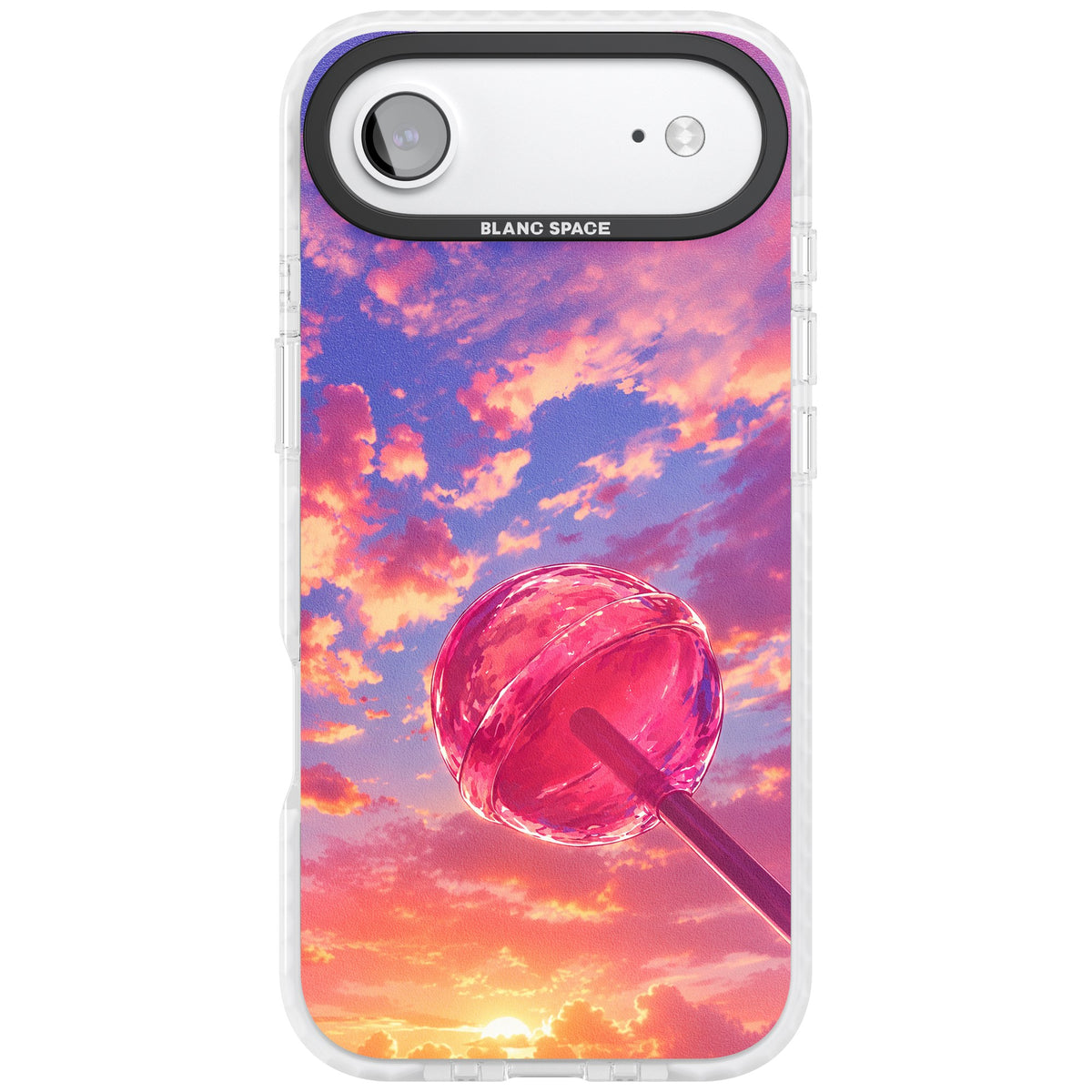 Sugar Sunset iPhone Air Impact Clear Phone Case front