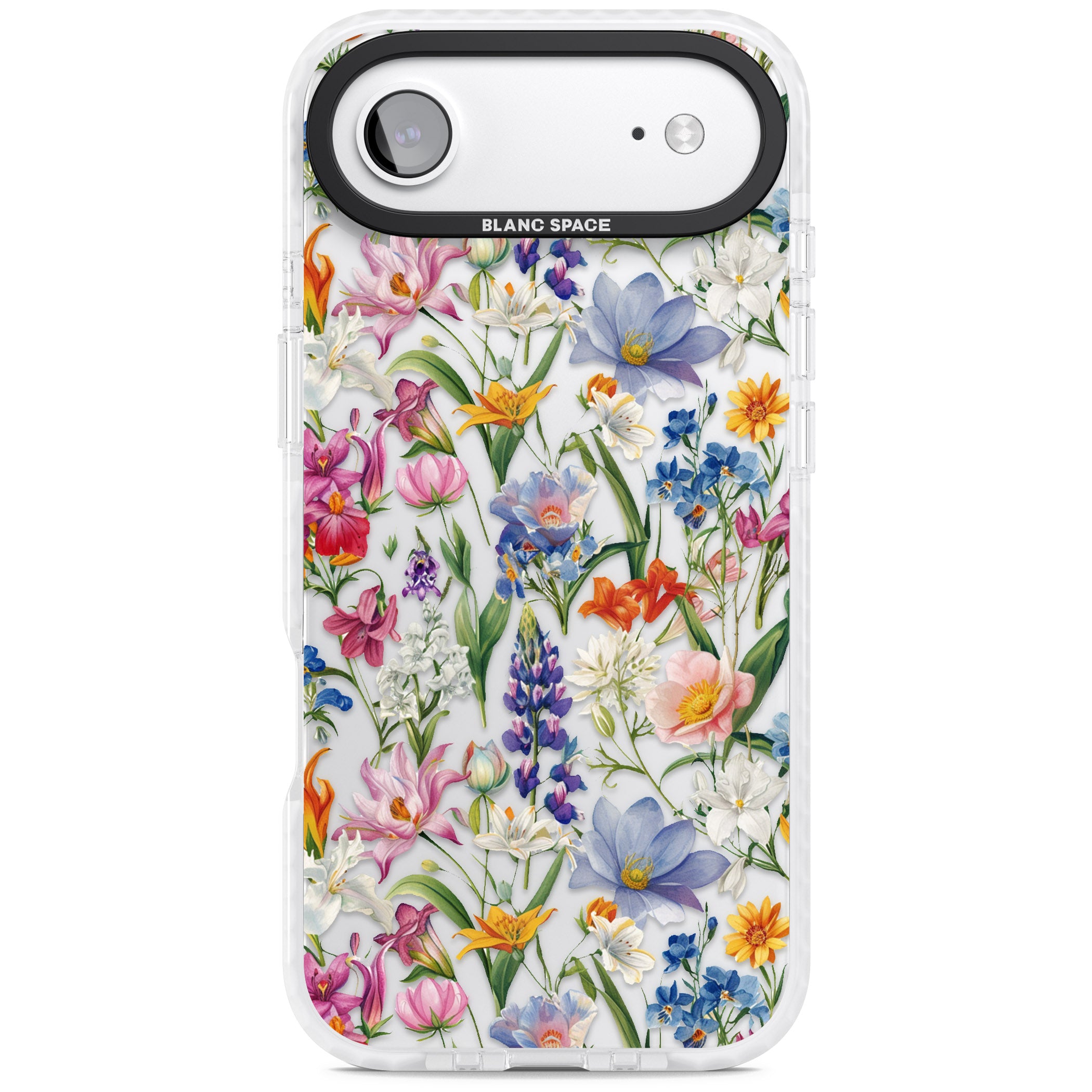 Vintage Wildflowers iPhone 17 Air Impact Clear Phone Case