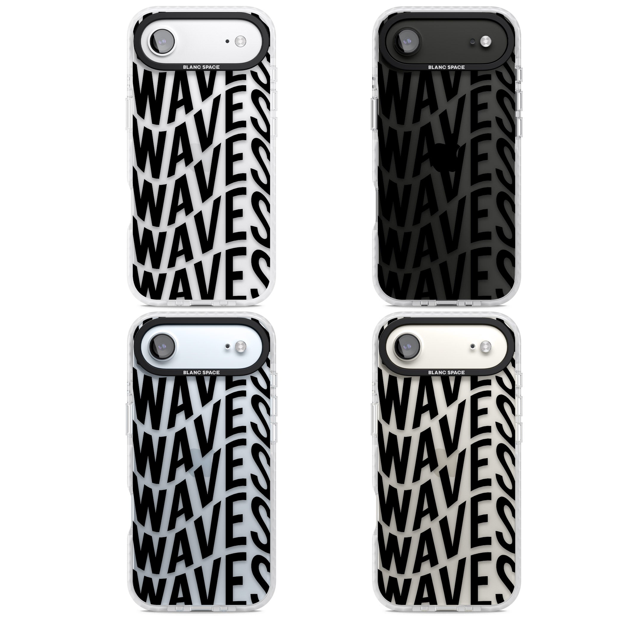 Waves iPhone 17 Air Impact Clear Phone Case APT Impact Protection