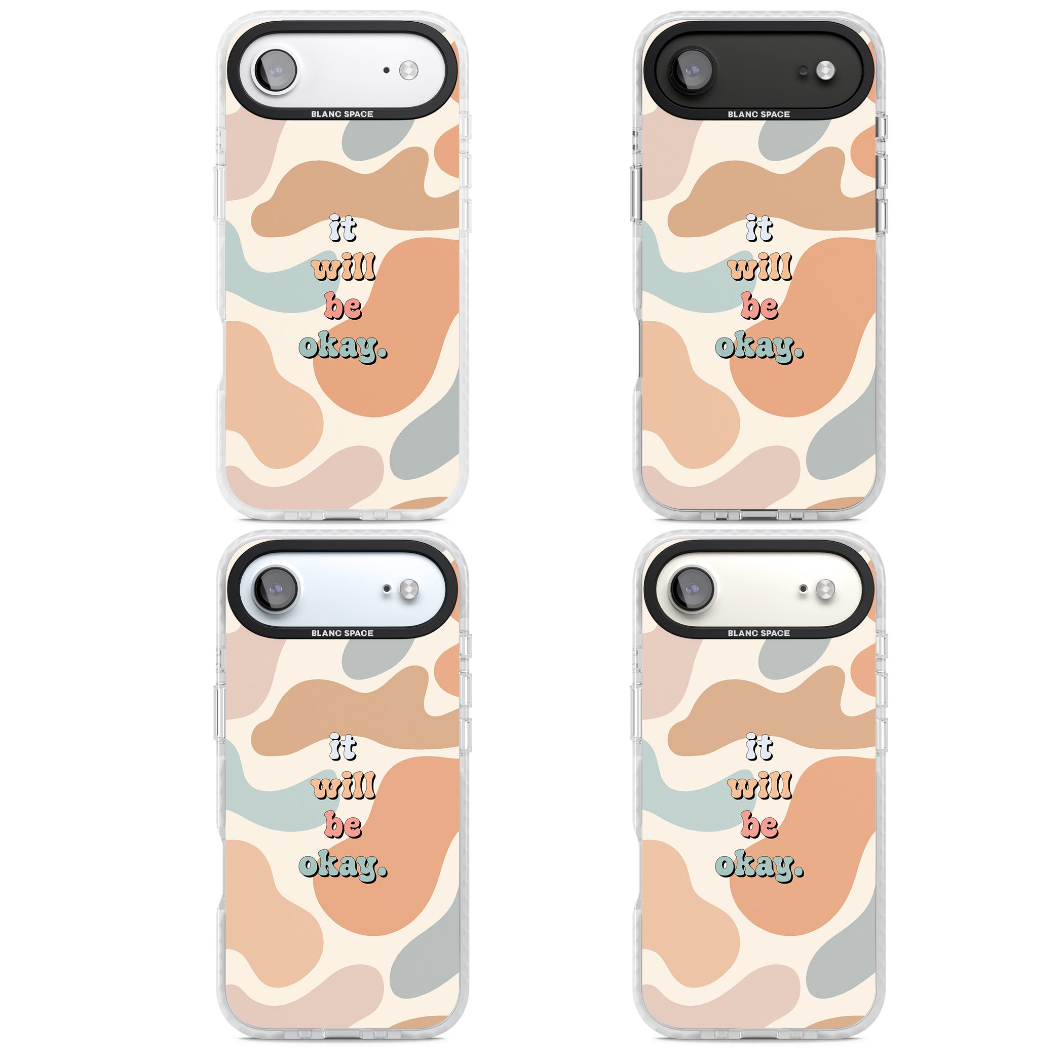 It Will Be Okay iPhone 17 Air Impact Clear Phone Case APT Impact Protection