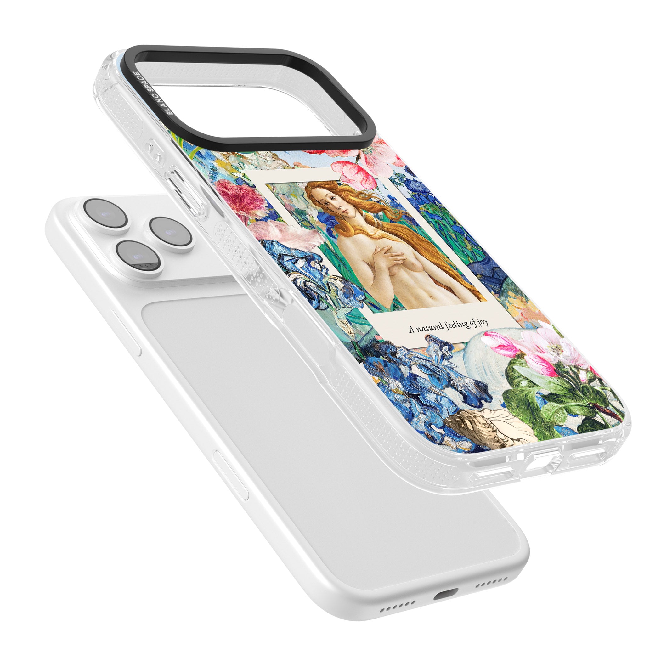 Botticelli Venus iPhone 17 Pro Impact Air Clear Phone Case Colours