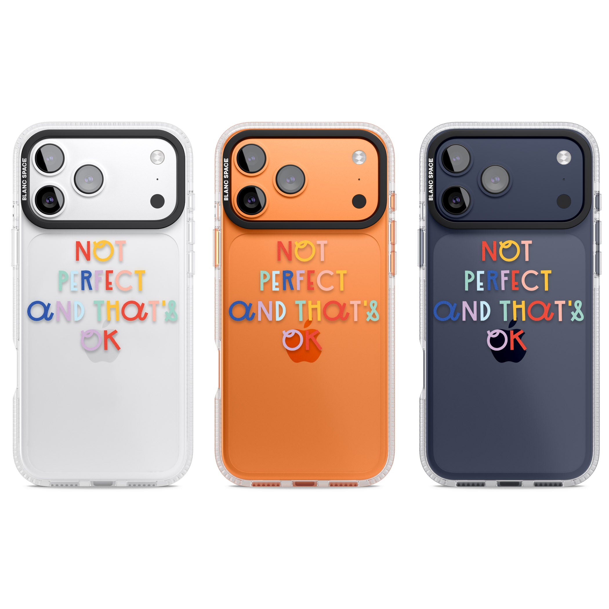 Not Perfect Clear iPhone 17 Pro Impact Air Clear Phone Case APT Impact Protection