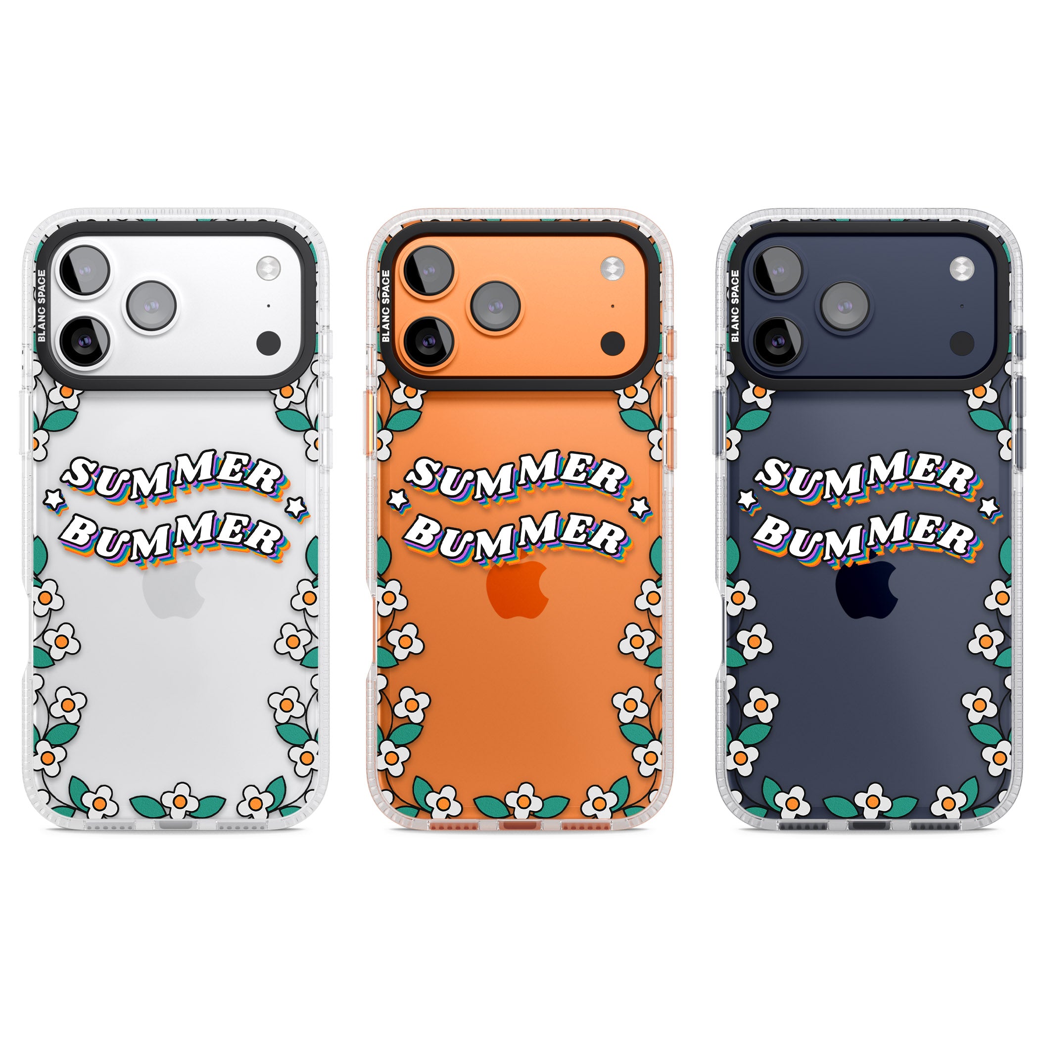 Summer Bummer iPhone 17 Pro Impact Air Clear Phone Case APT Impact Protection