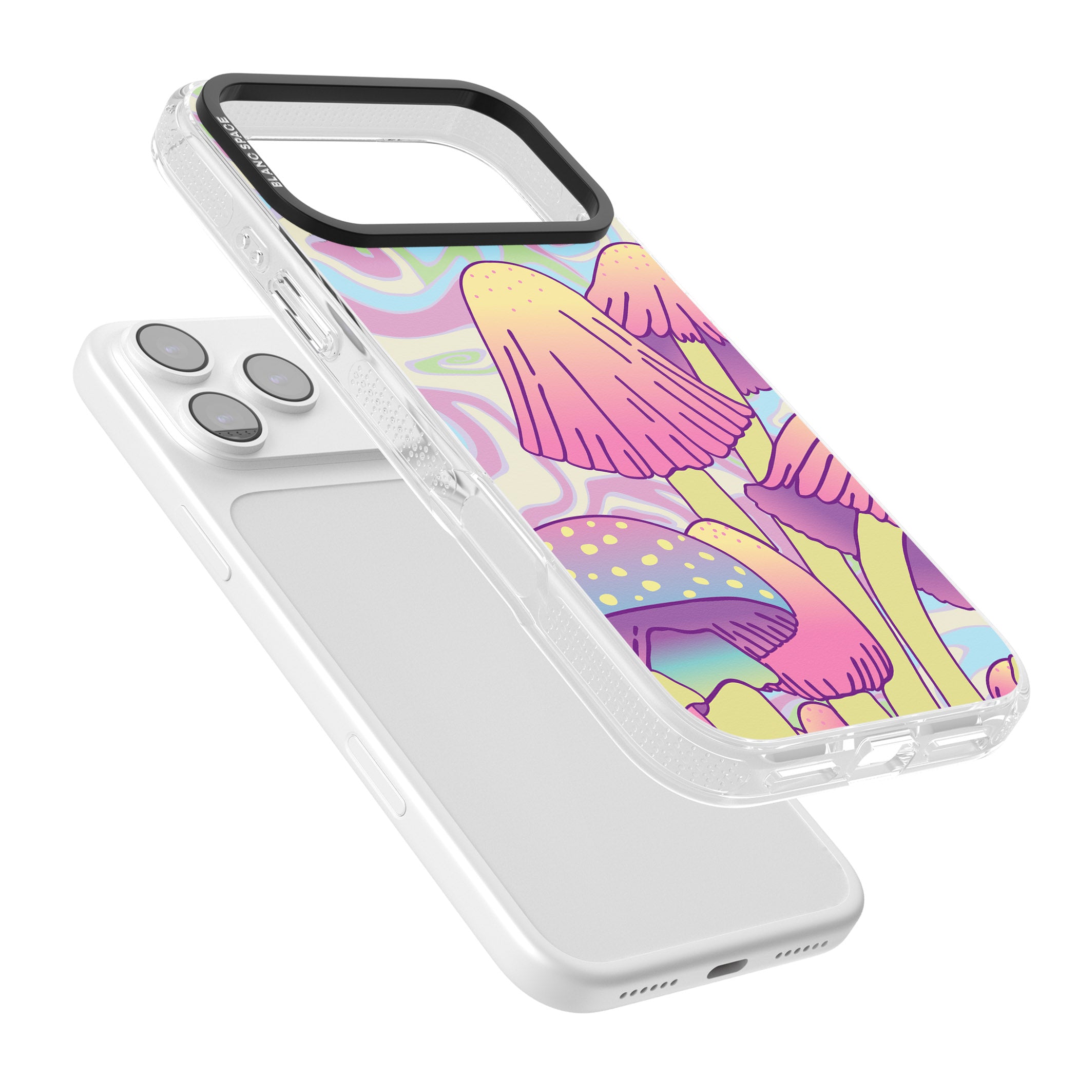 Shroomin' iPhone 17 Pro Impact Air Clear Phone Case Colours