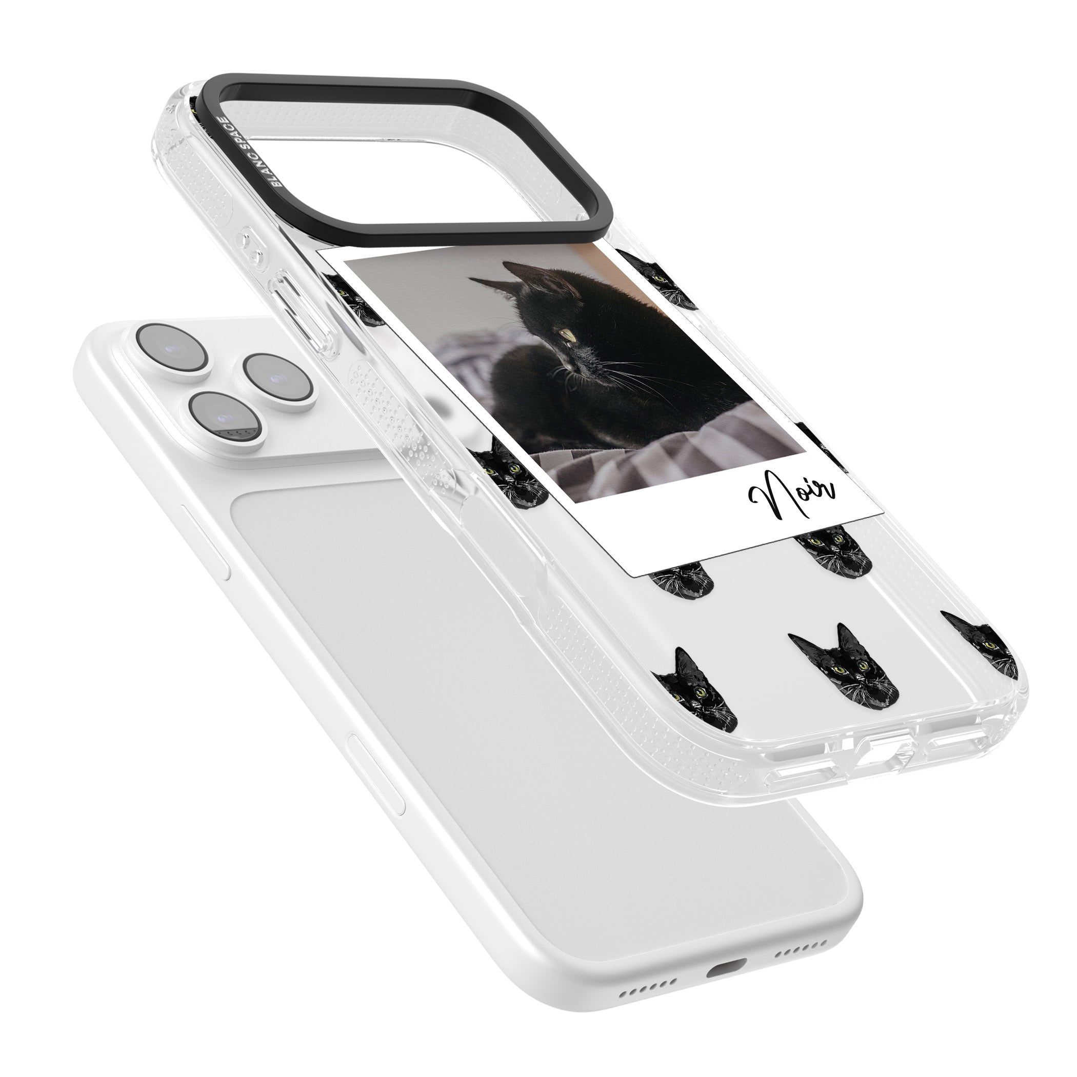 Personalised Bombay Cat Photo iPhone 17 Pro Impact Air Clear Phone Case Colours