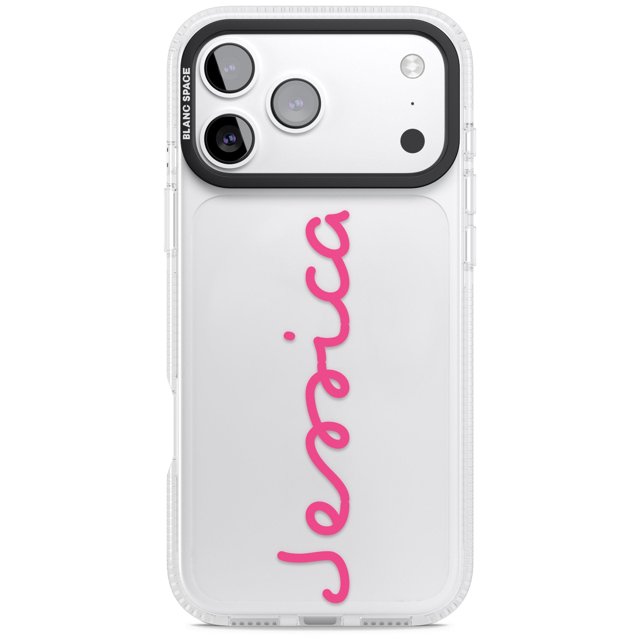Personalised Summer Name iPhone 17 Pro Impact Air Clear Phone Case