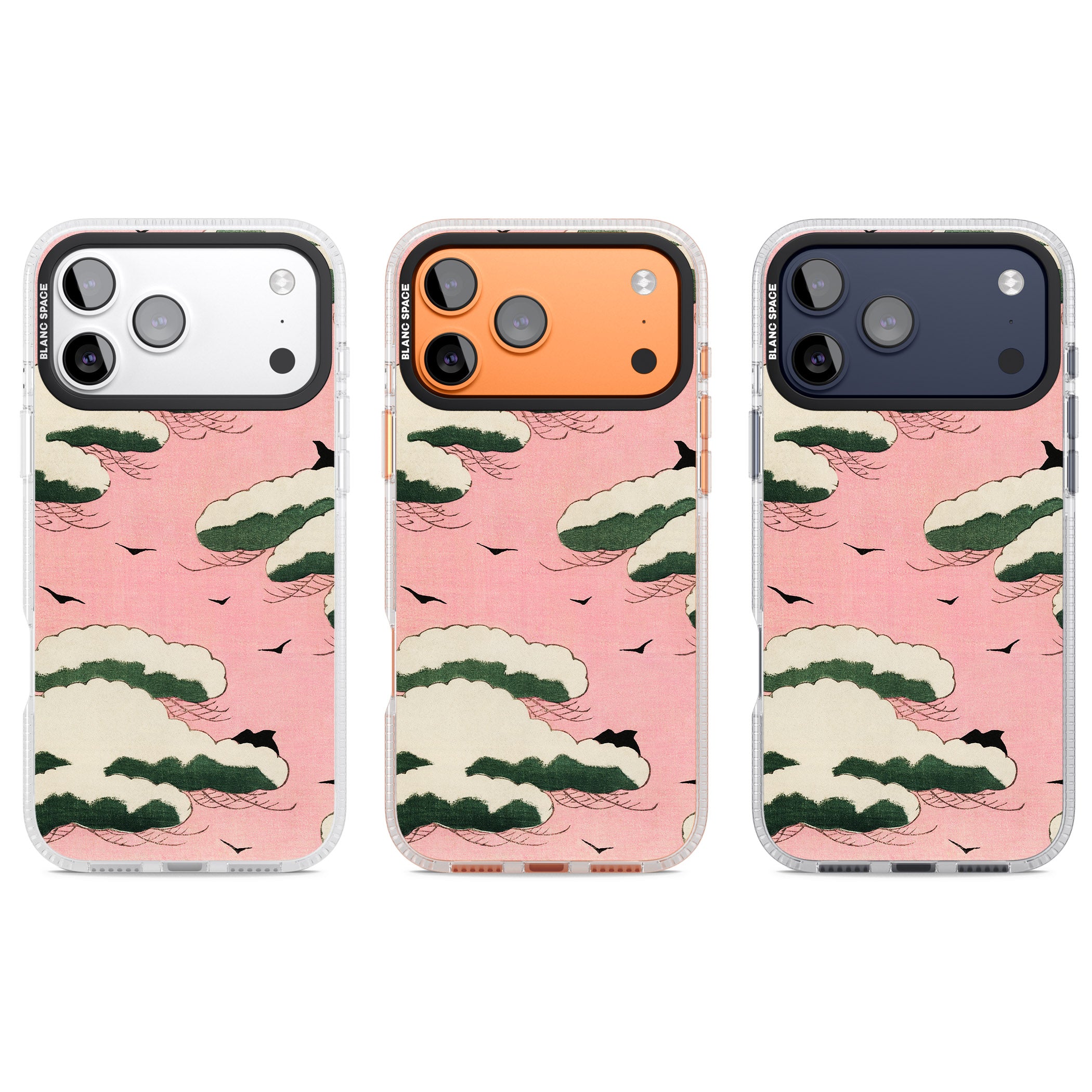 Japanese Pink Sky iPhone 17 Pro Impact Air Clear Phone Case APT Impact Protection