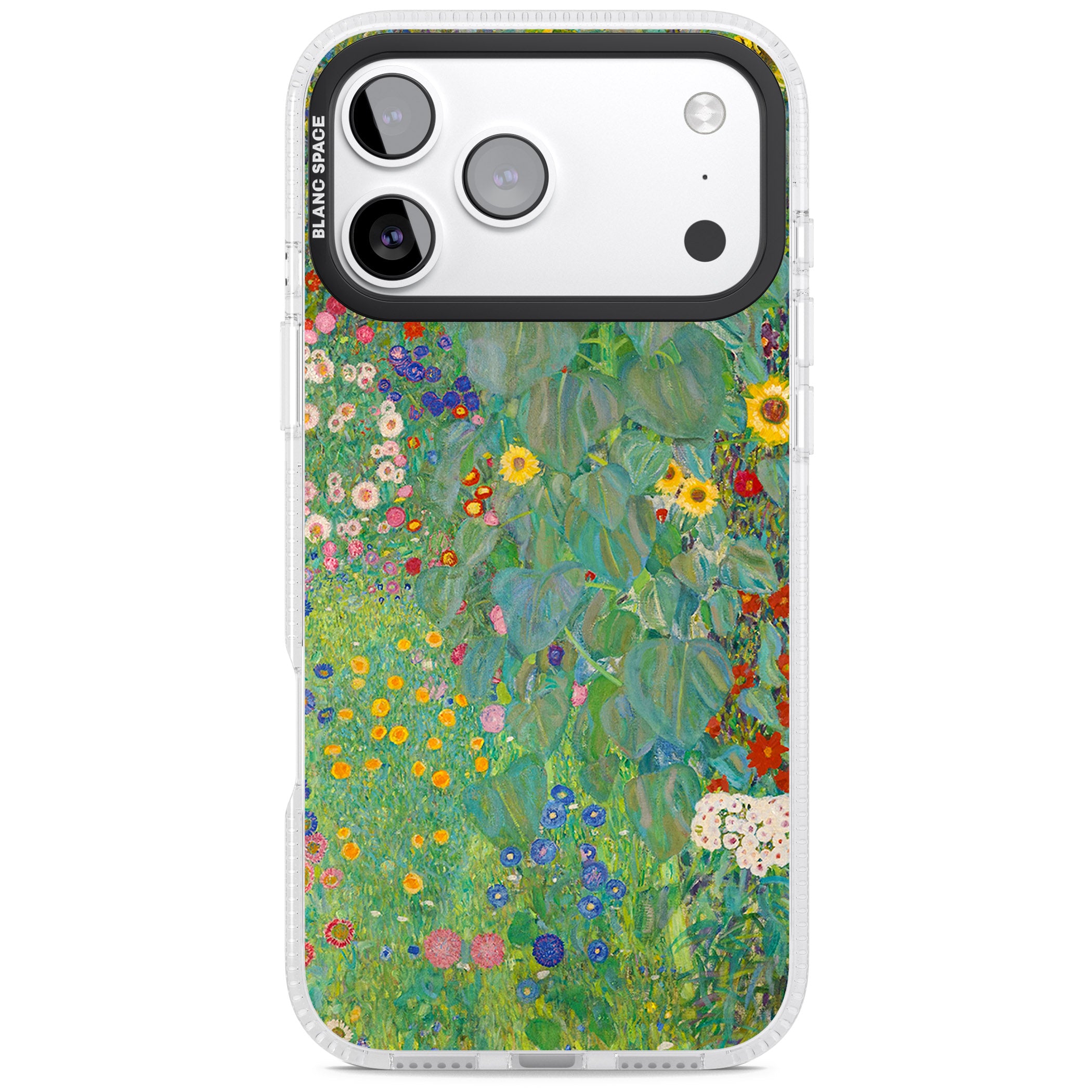 Farm Garden With Sunflowers iPhone 17 Pro Impact Air Clear Phone Case