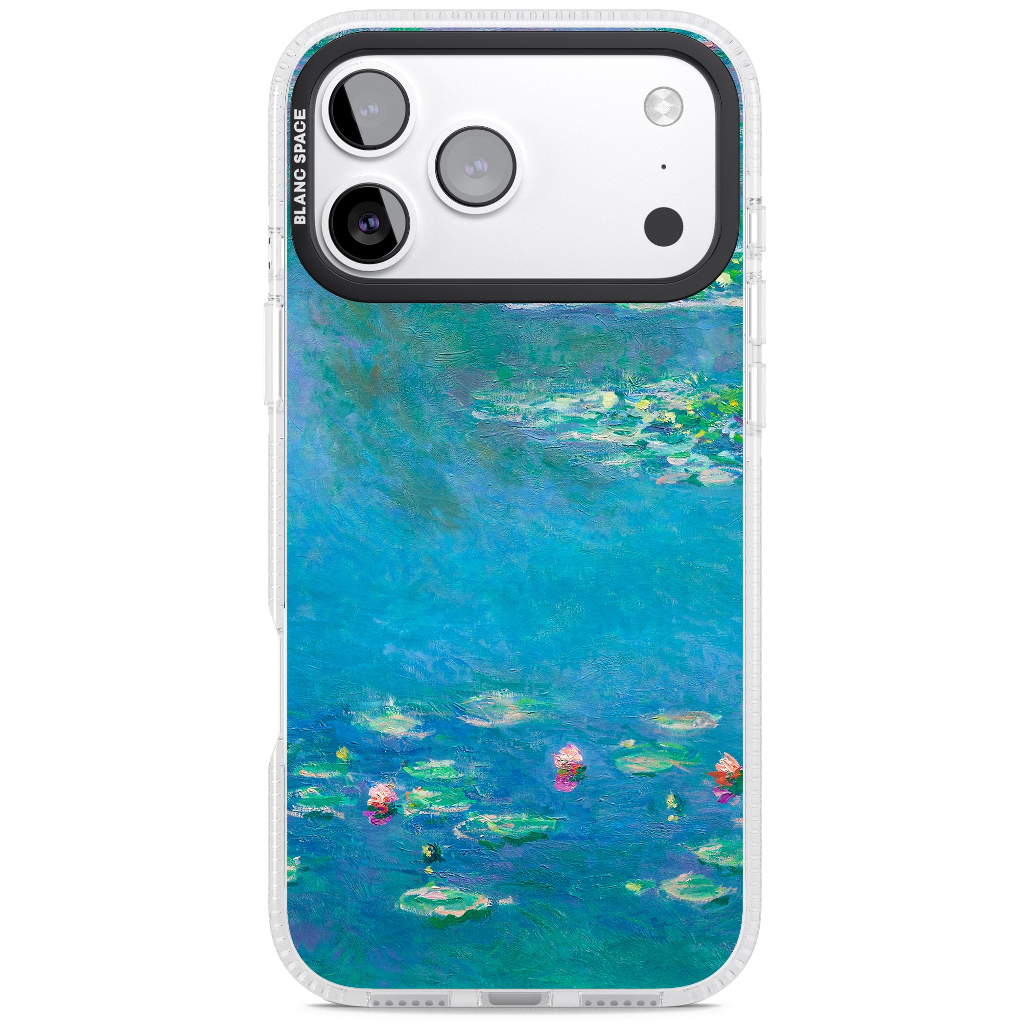 Water Lilies iPhone 17 Pro Impact Air Clear Phone Case