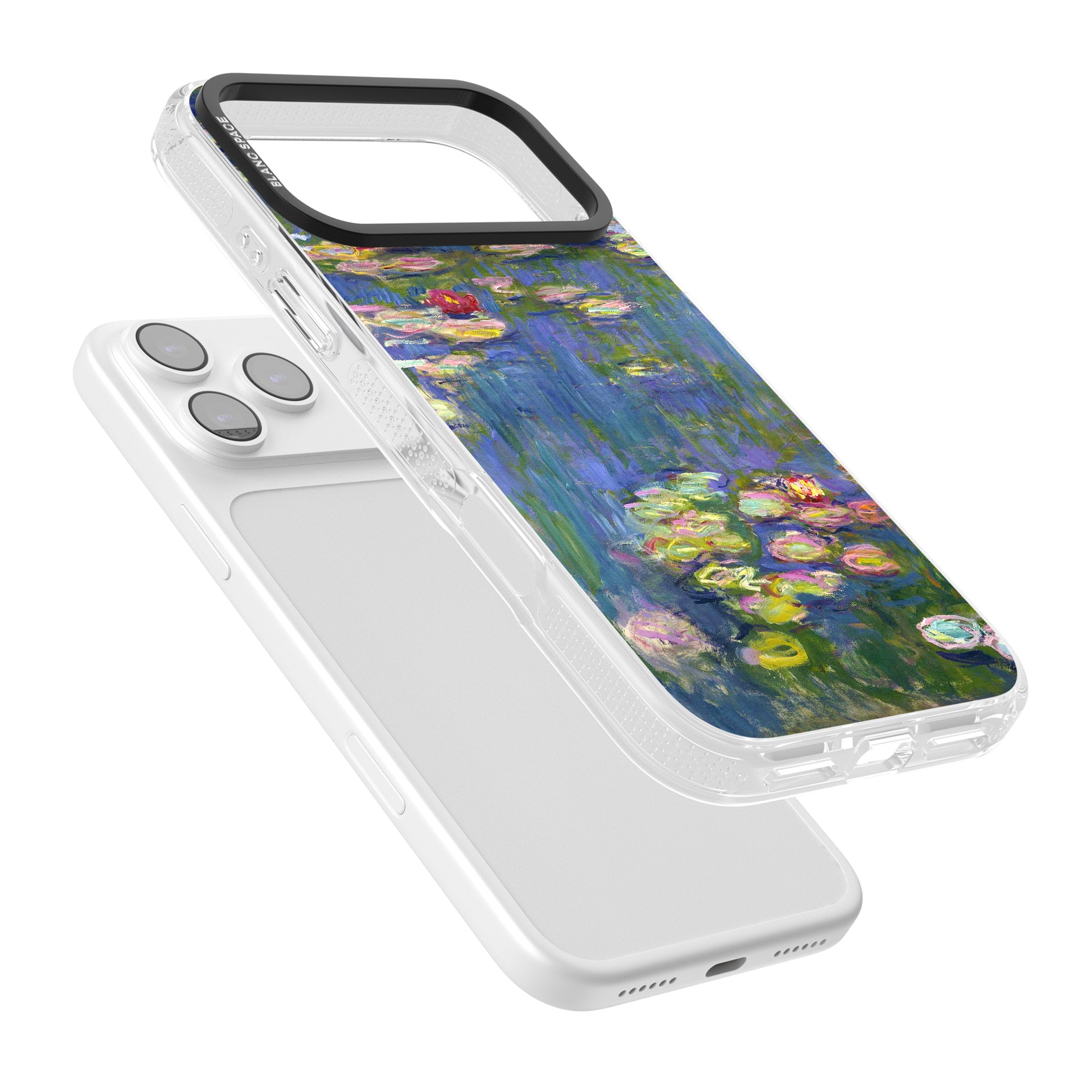 Water Lilies II iPhone 17 Pro Impact Air Clear Phone Case Colours