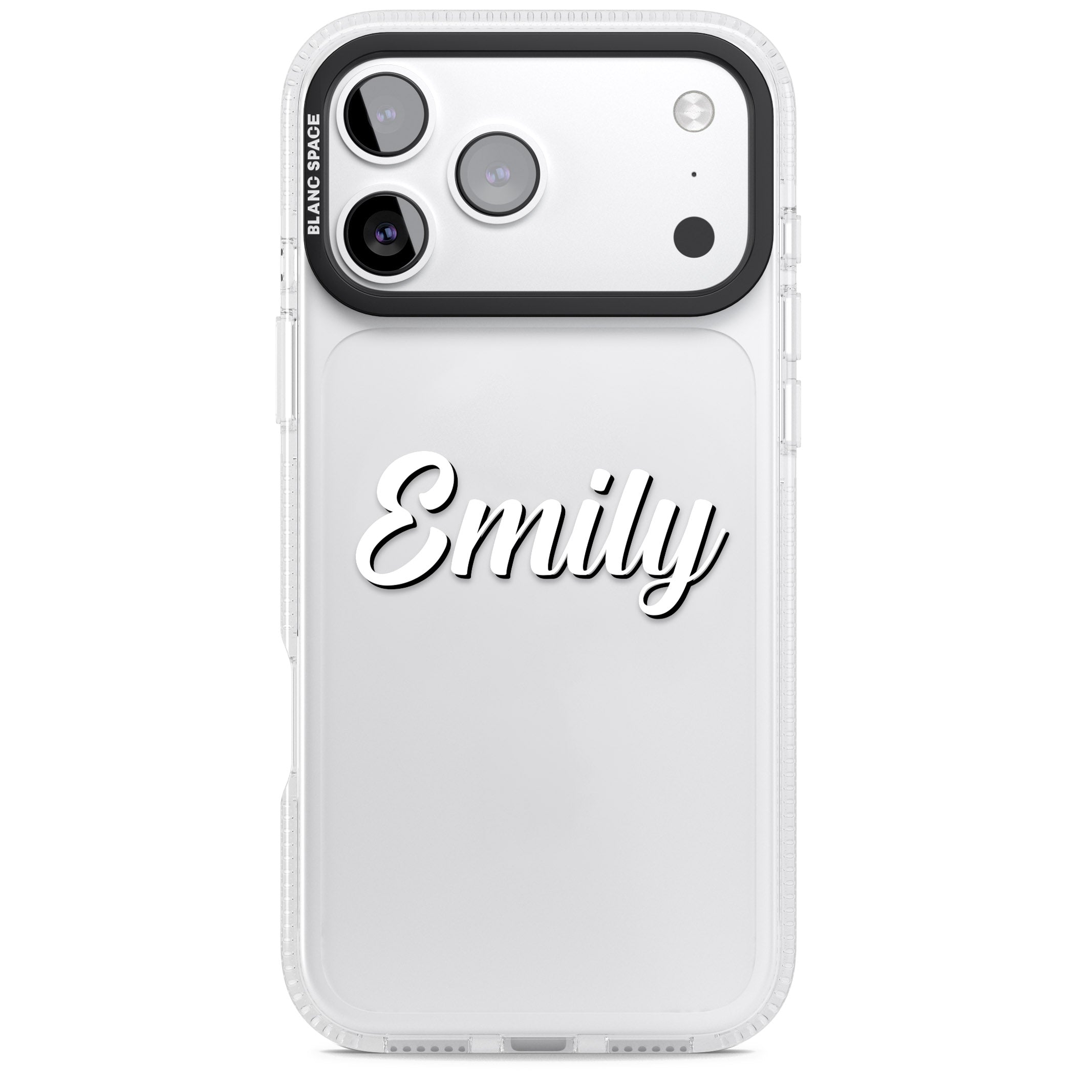 Personalised Cute Name iPhone 17 Pro Impact Air Clear Phone Case