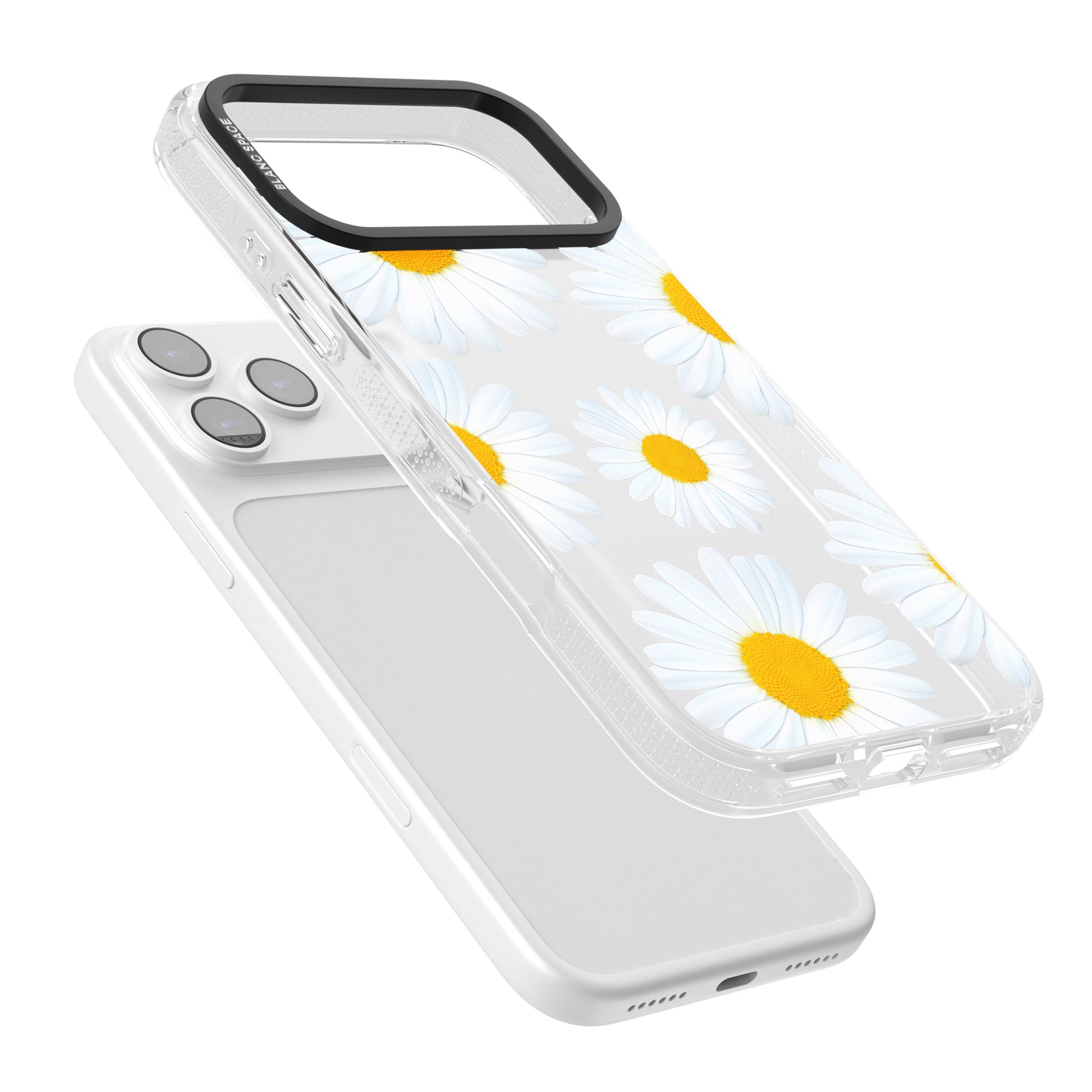 Summer Daisy iPhone 17 Pro Impact Air Clear Phone Case Colours