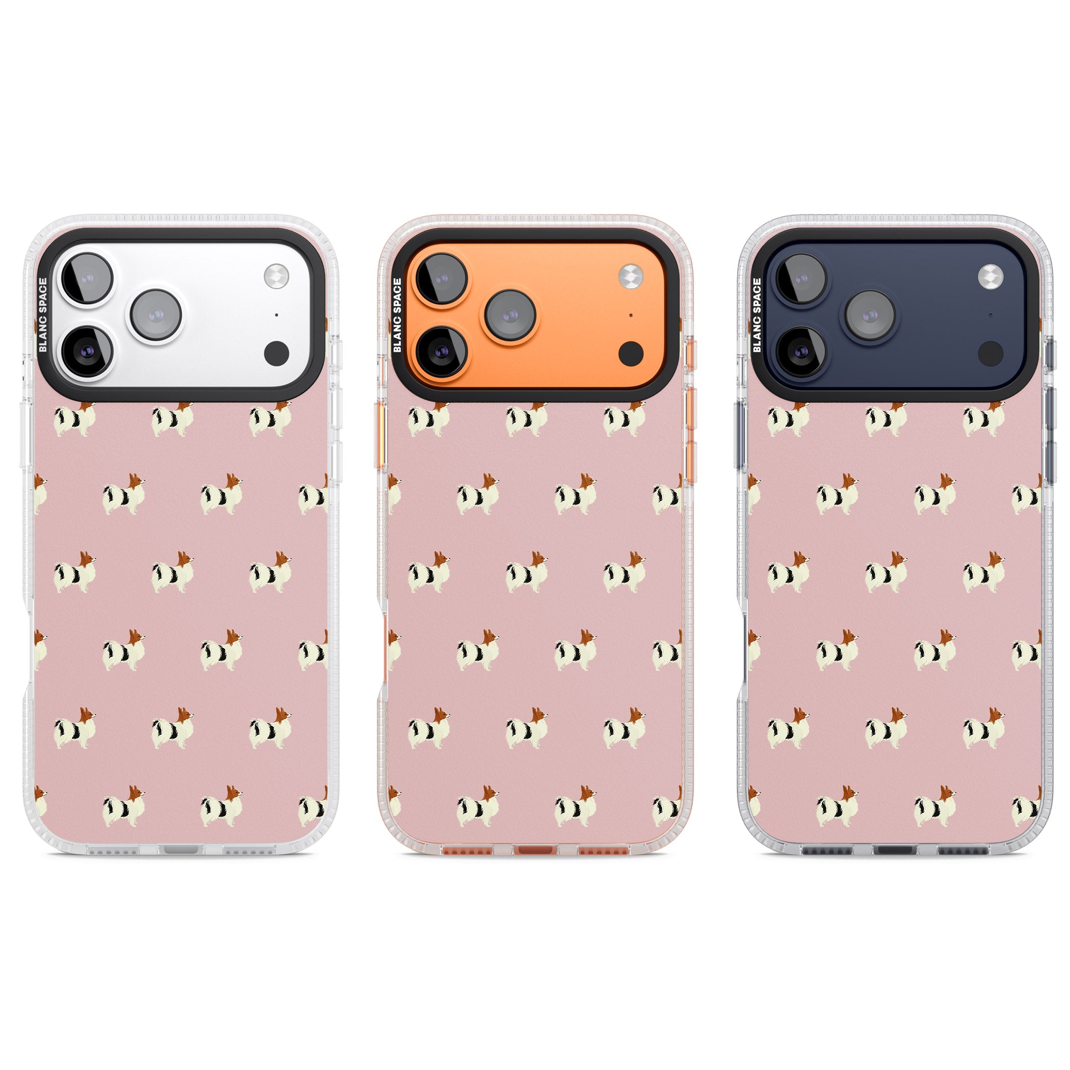 Adorable Dog Print iPhone 17 Pro Impact Air Clear Phone Case APT Impact Protection