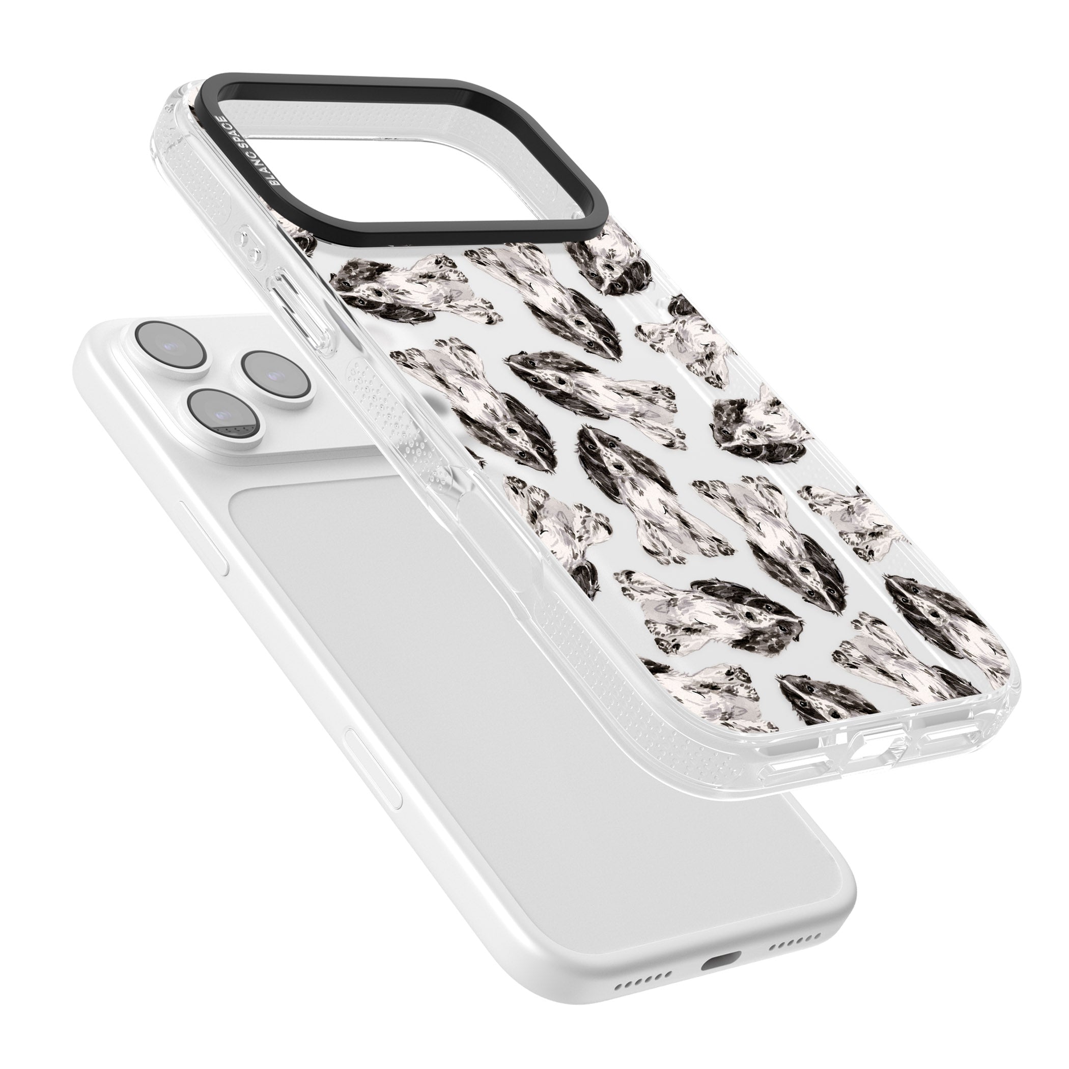 Cocker Spaniel Watercolor Elegance iPhone 17 Pro Impact Air Clear Phone Case Colours