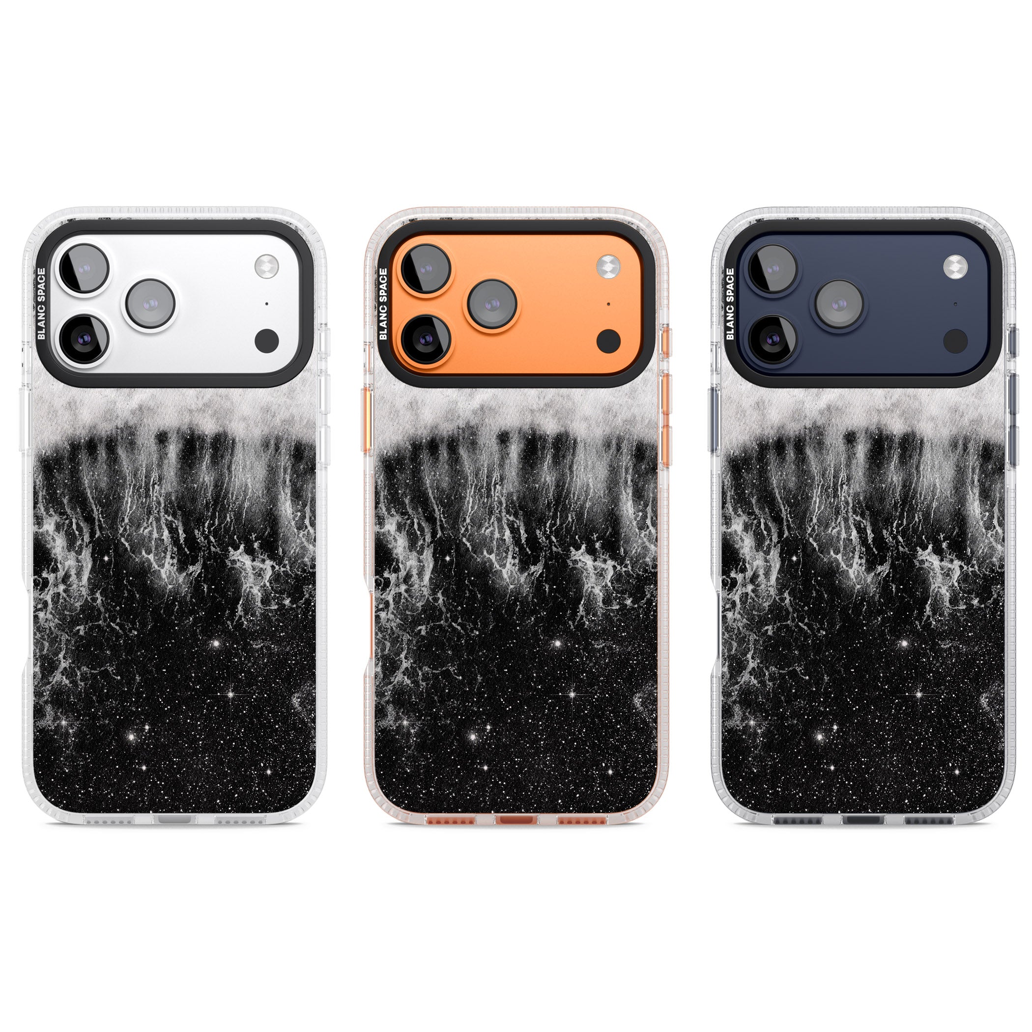 Deep Wave iPhone 17 Pro Impact Air Clear Phone Case APT Impact Protection