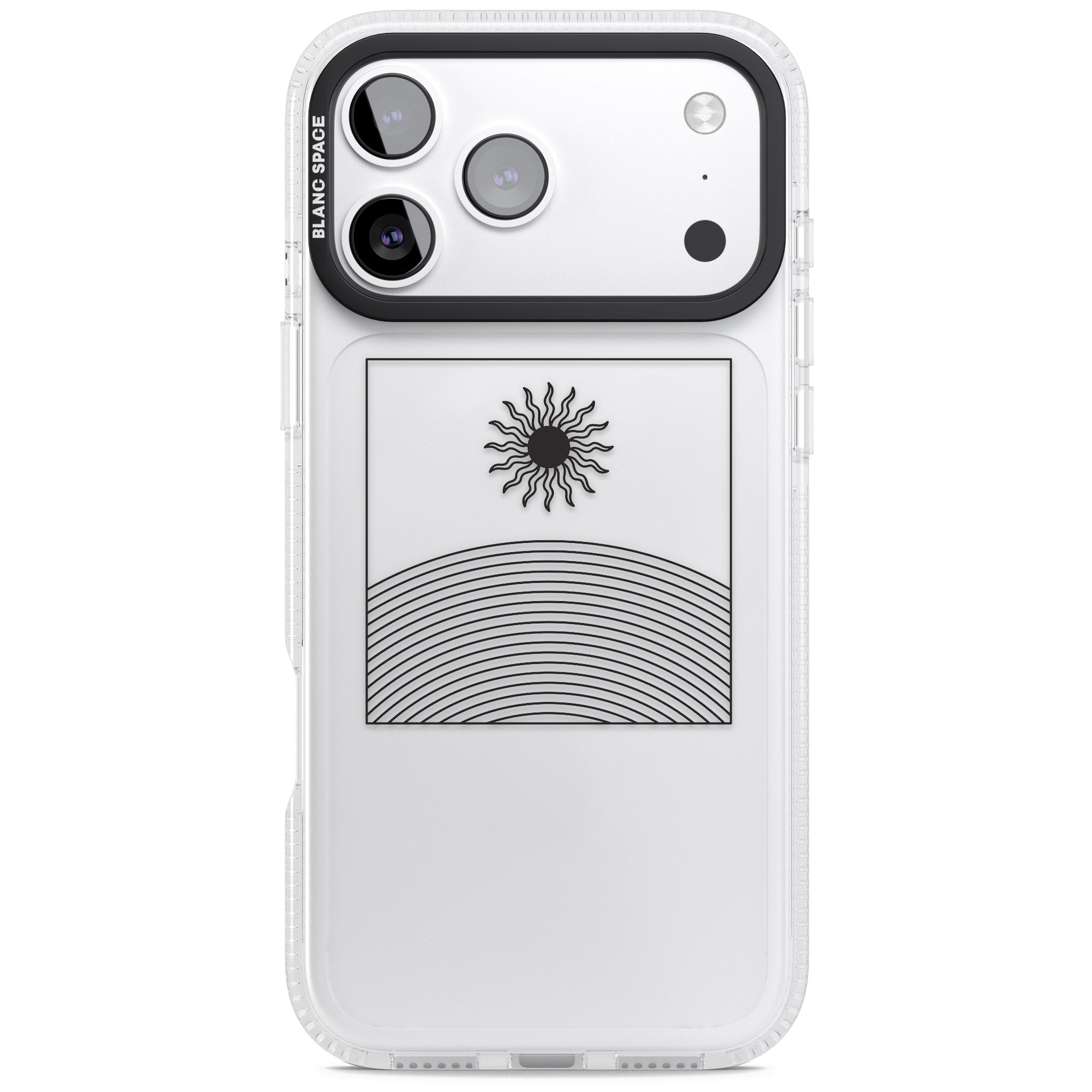 Cosmic Radiance iPhone 17 Pro Impact Air Clear Phone Case