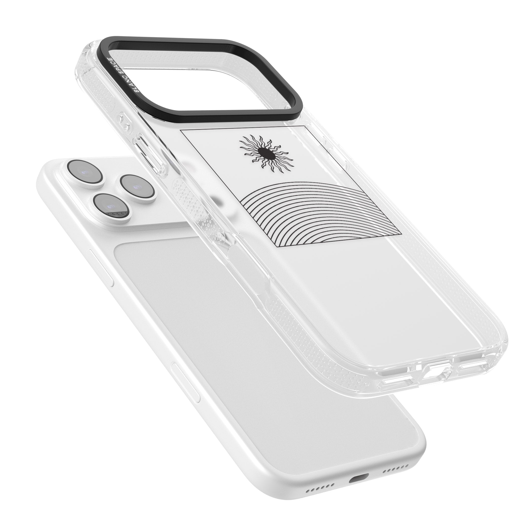 Cosmic Radiance iPhone 17 Pro Impact Air Clear Phone Case Colours