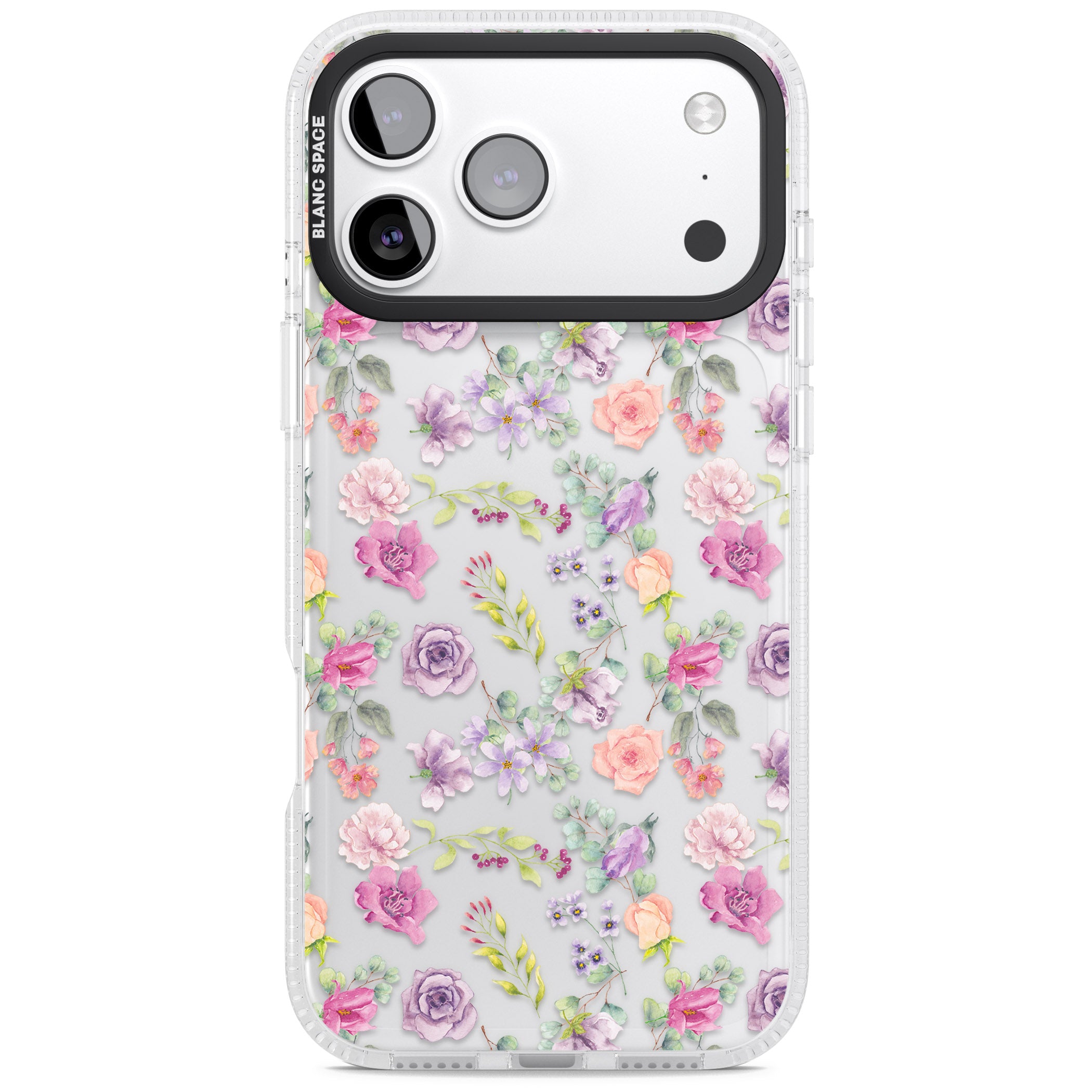 Sunday Flowers iPhone 17 Pro Impact Air Clear Phone Case