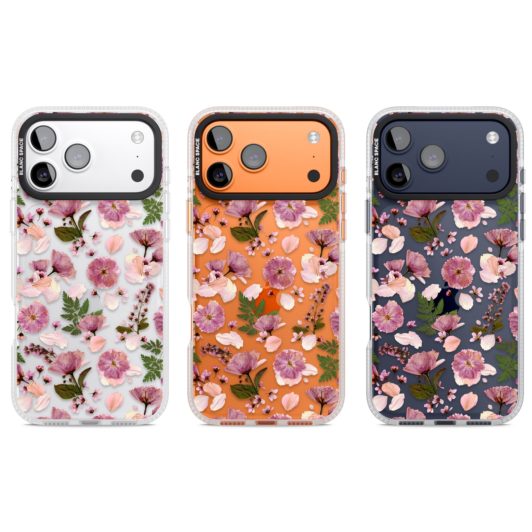 Floral Fantasy Menagerie iPhone 17 Pro Impact Air Clear Phone Case APT Impact Protection