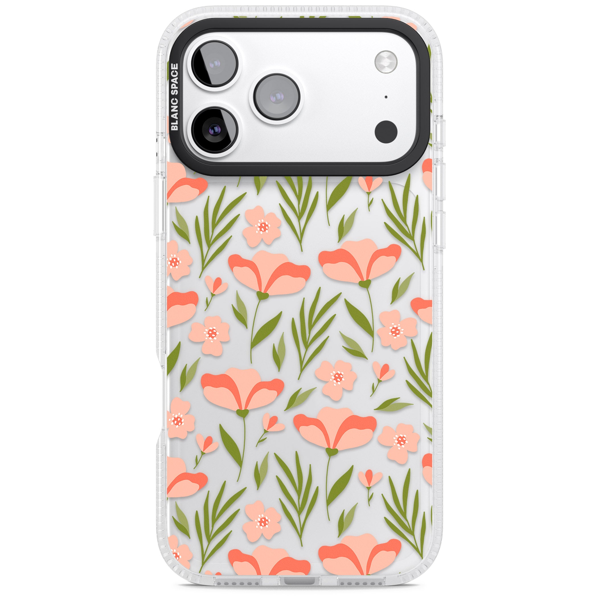Blossom Bloom iPhone 17 Pro Impact Air Clear Phone Case