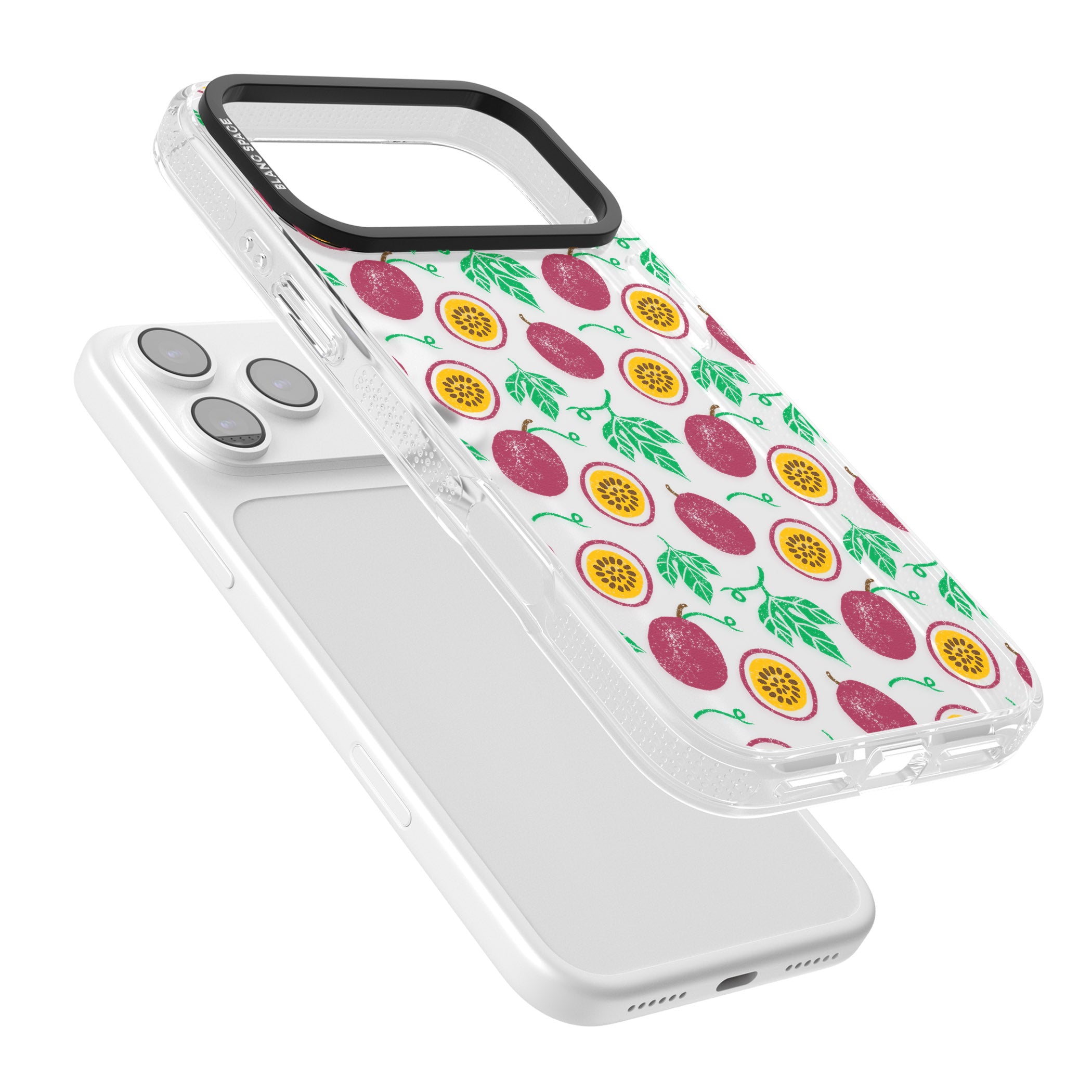 Passion Fruit Paradise iPhone 17 Pro Impact Air Clear Phone Case Colours