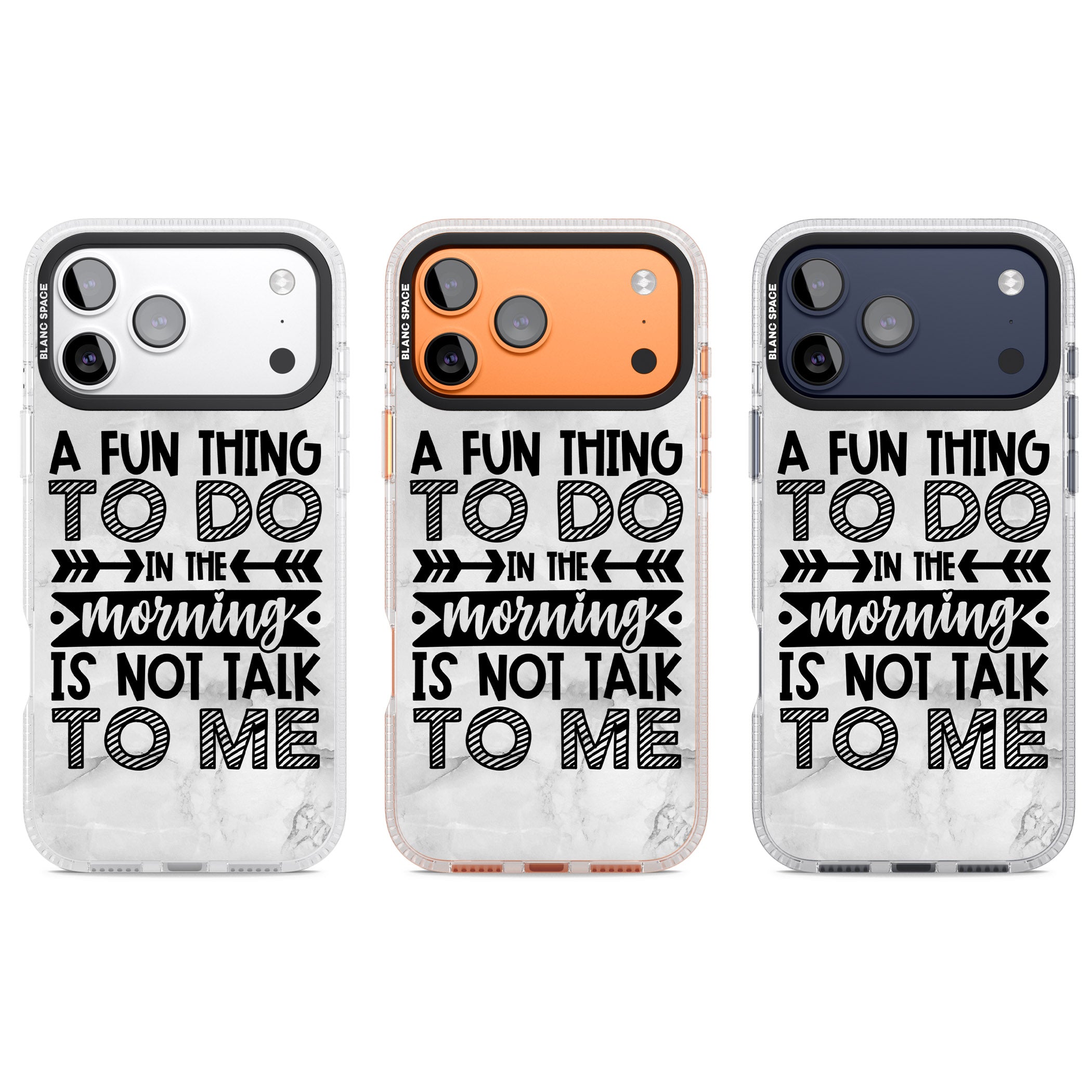 A Fun Thing To Do iPhone 17 Pro Impact Air Clear Phone Case APT Impact Protection