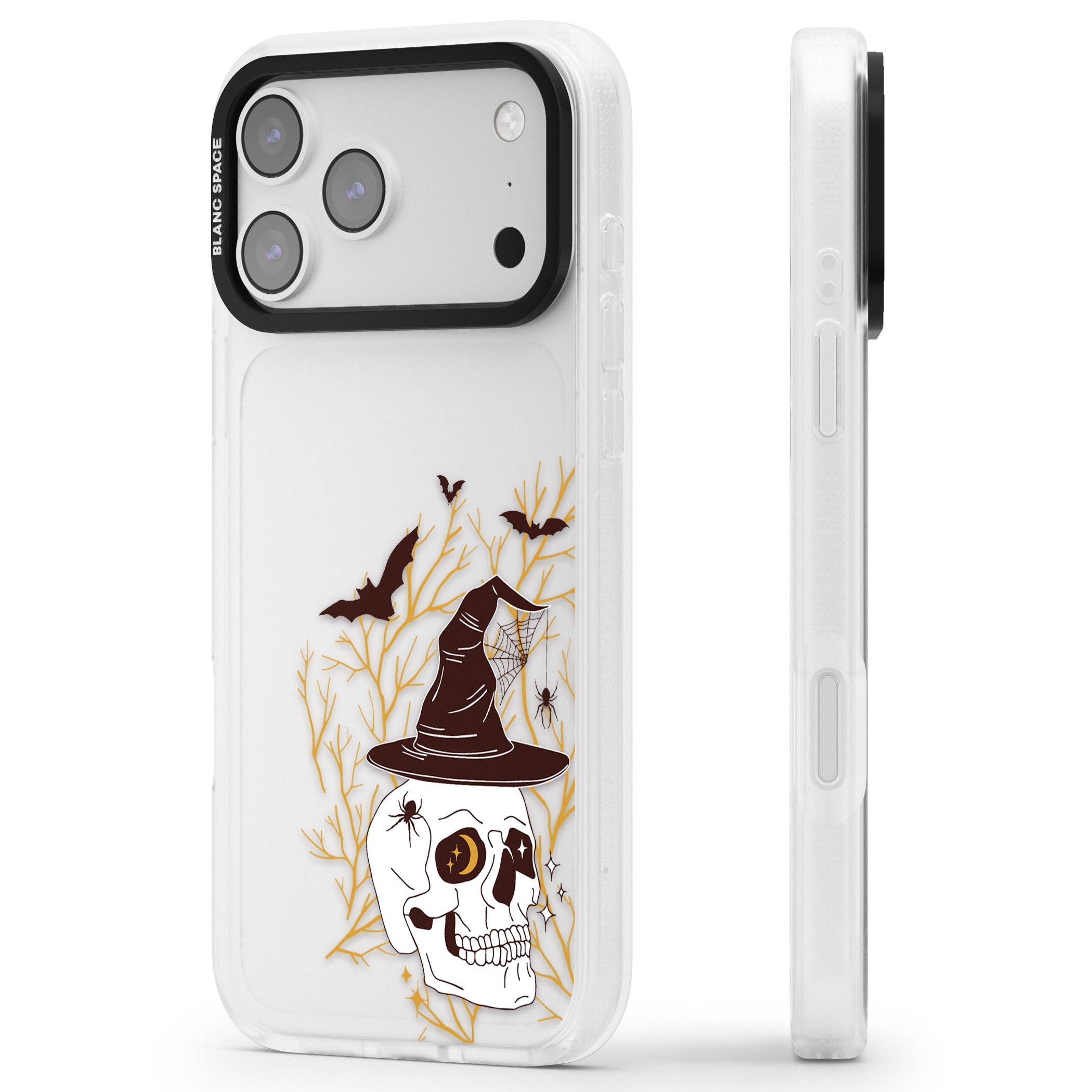 To Die For iPhone 17 Pro Impact Air Clear Phone Case Side Profile