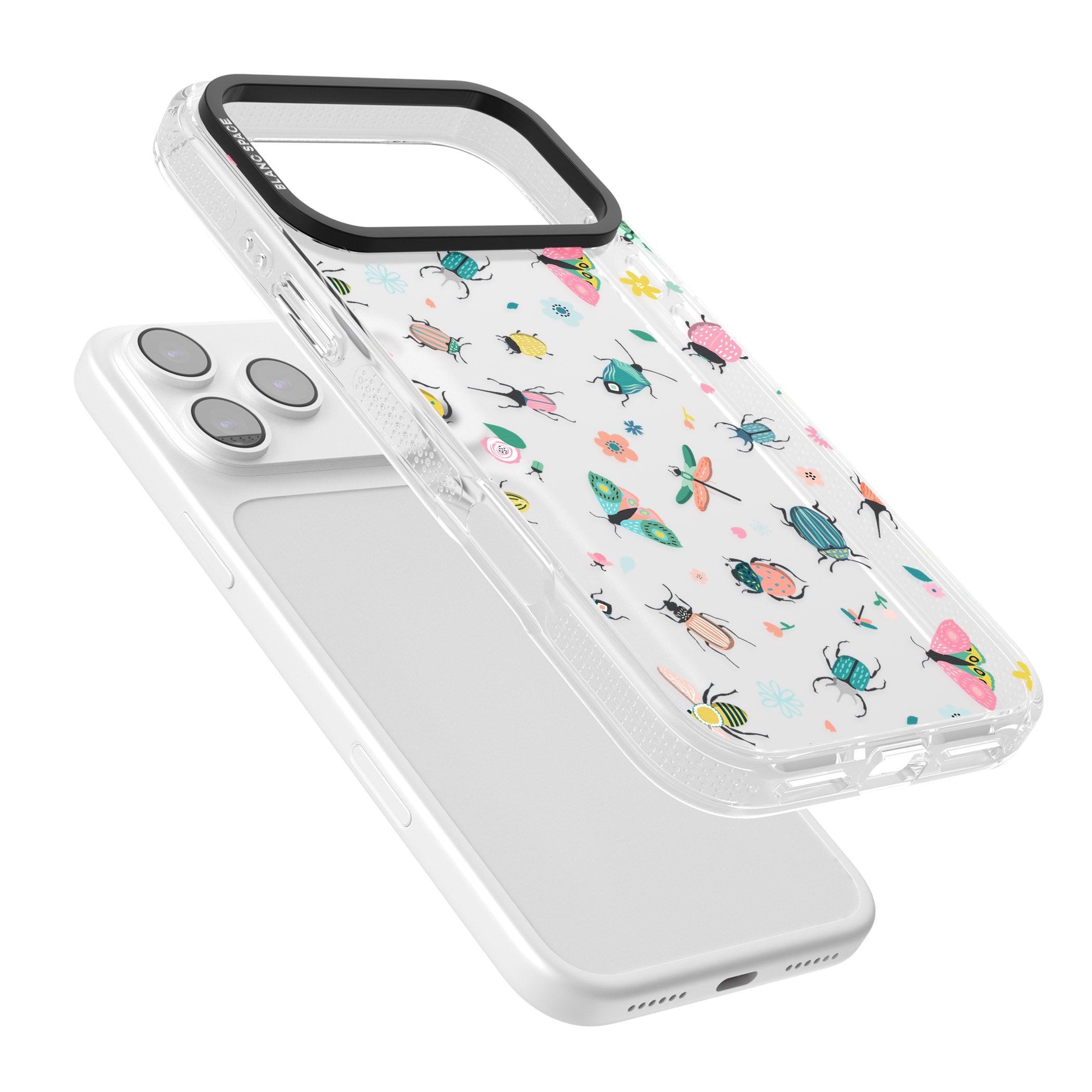 Playful Bug Life iPhone 17 Pro Impact Air Clear Phone Case Colours
