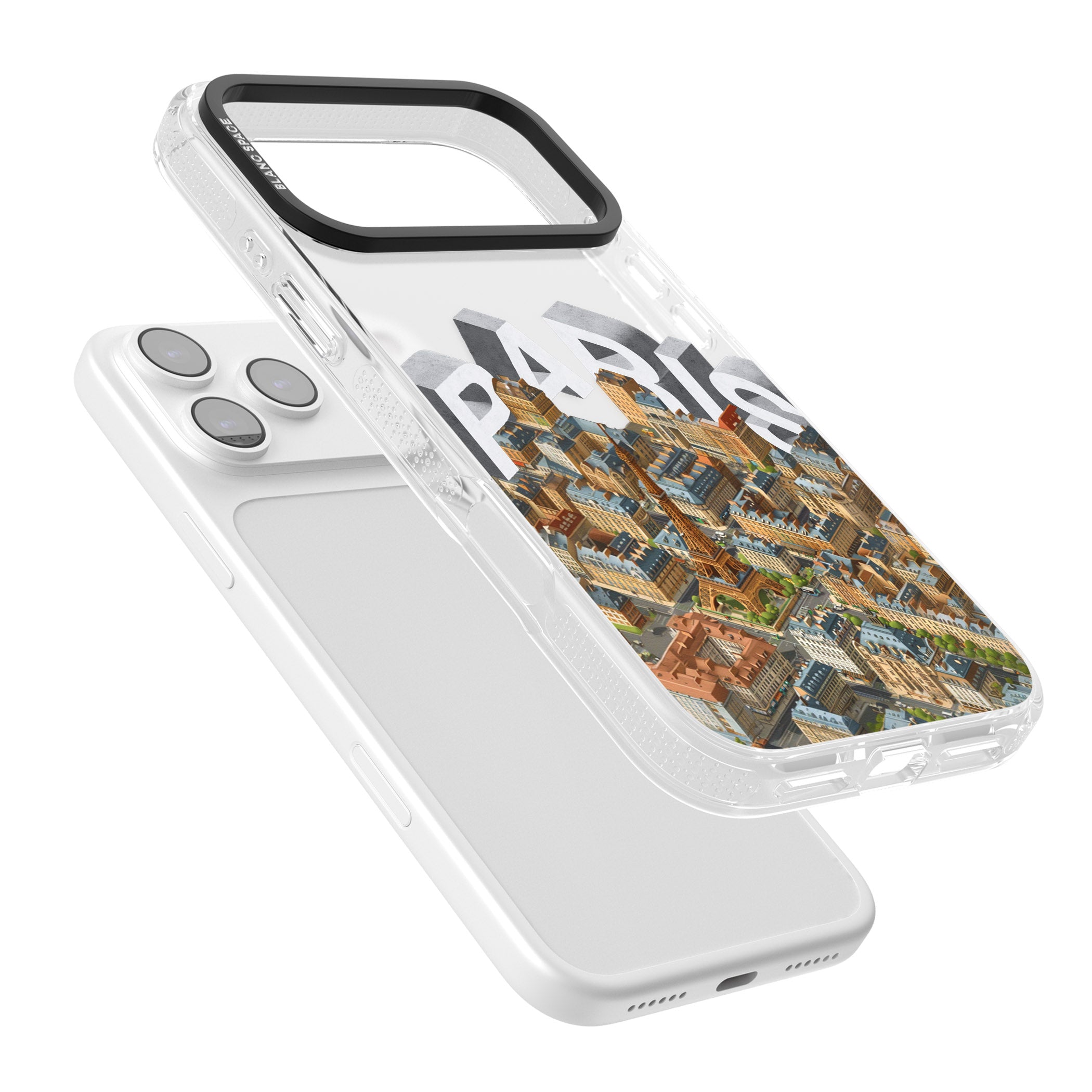 Paris iPhone 17 Pro Impact Air Clear Phone Case Colours