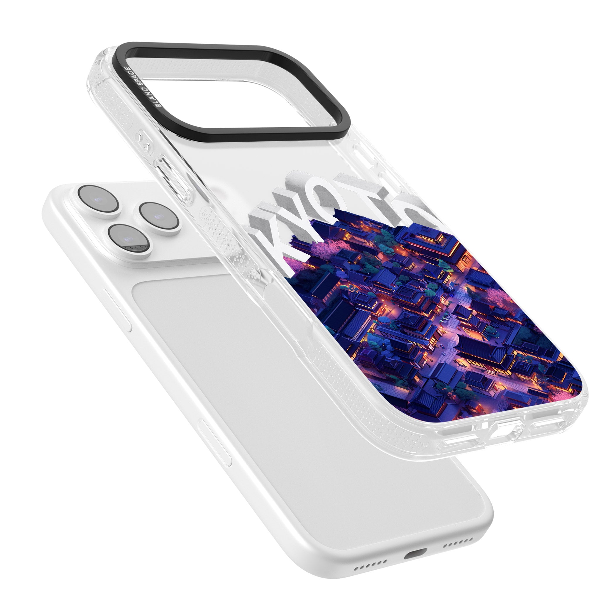 Kyoto iPhone 17 Pro Impact Air Clear Phone Case Colours